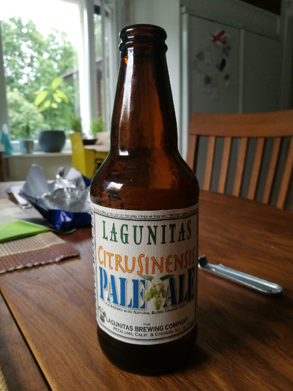 Citrusinensis Pale Ale (2018), United States