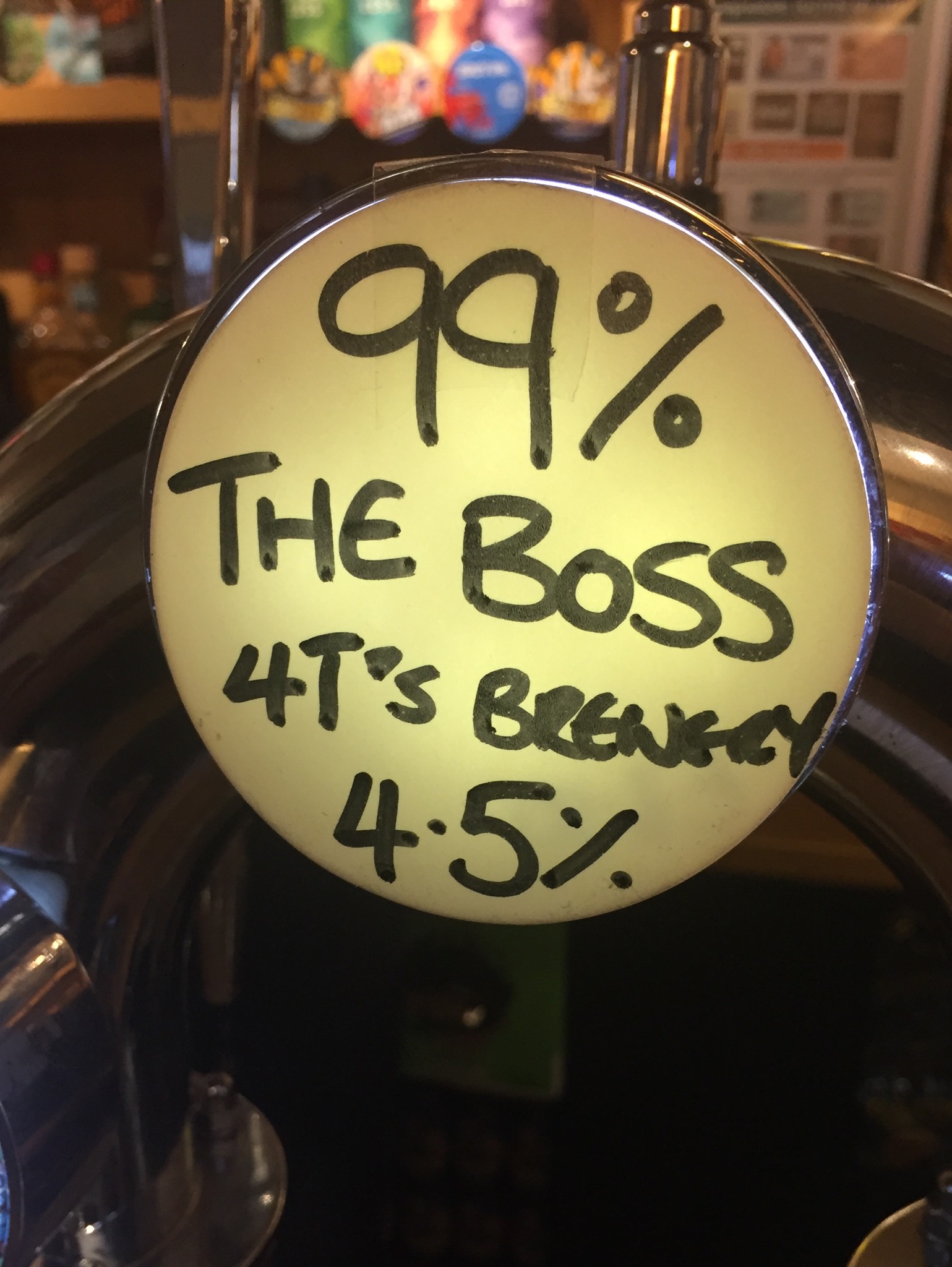 99 Percent The Boss, England