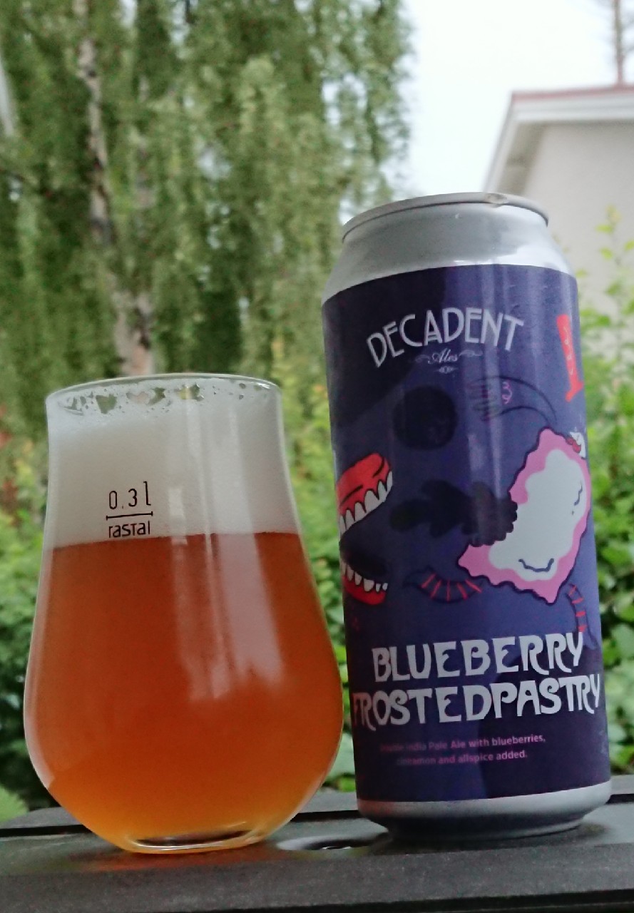 Blueberry Frosted Pastry, United States