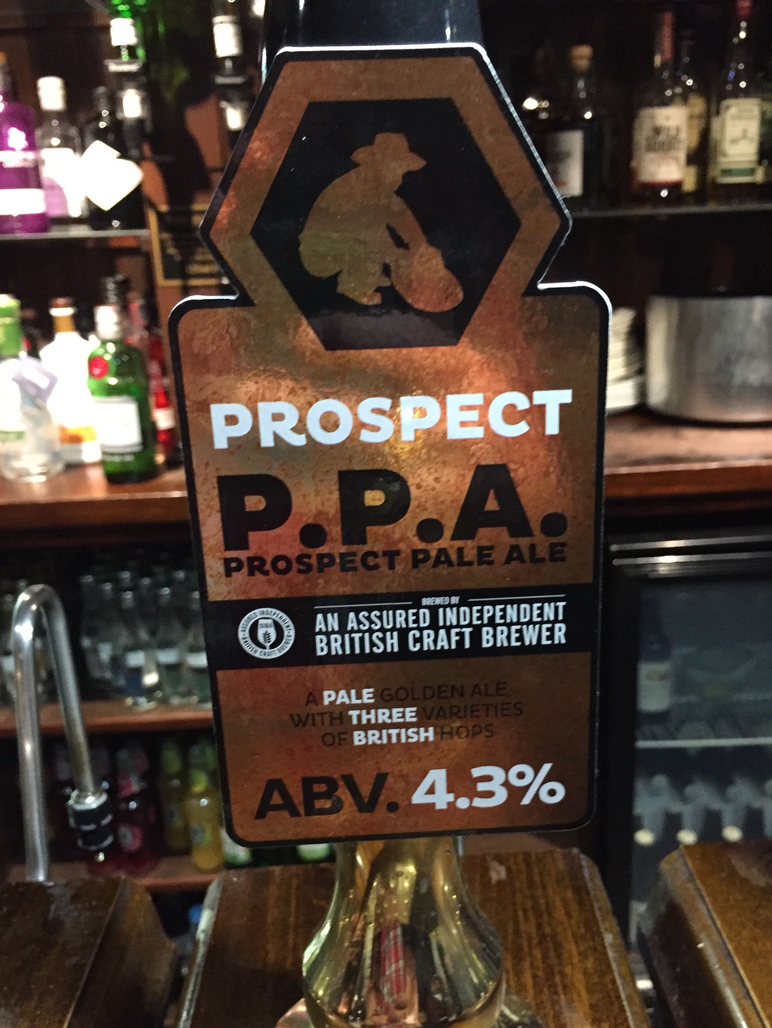P.P.A. Prospect Pale Ale, England