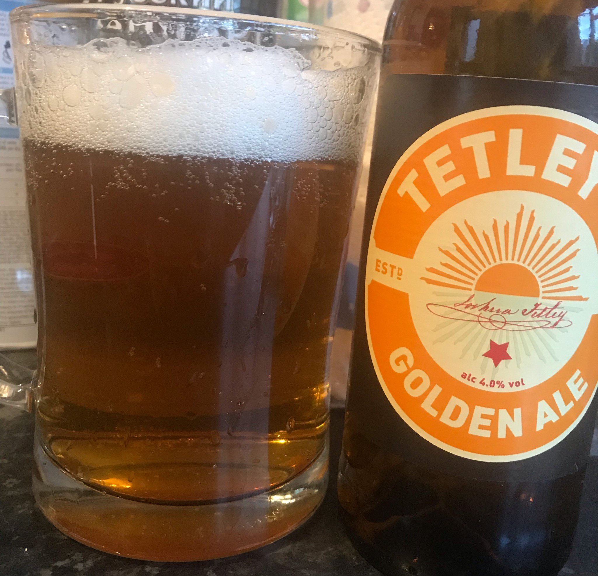 Tetley's Golden Ale, England