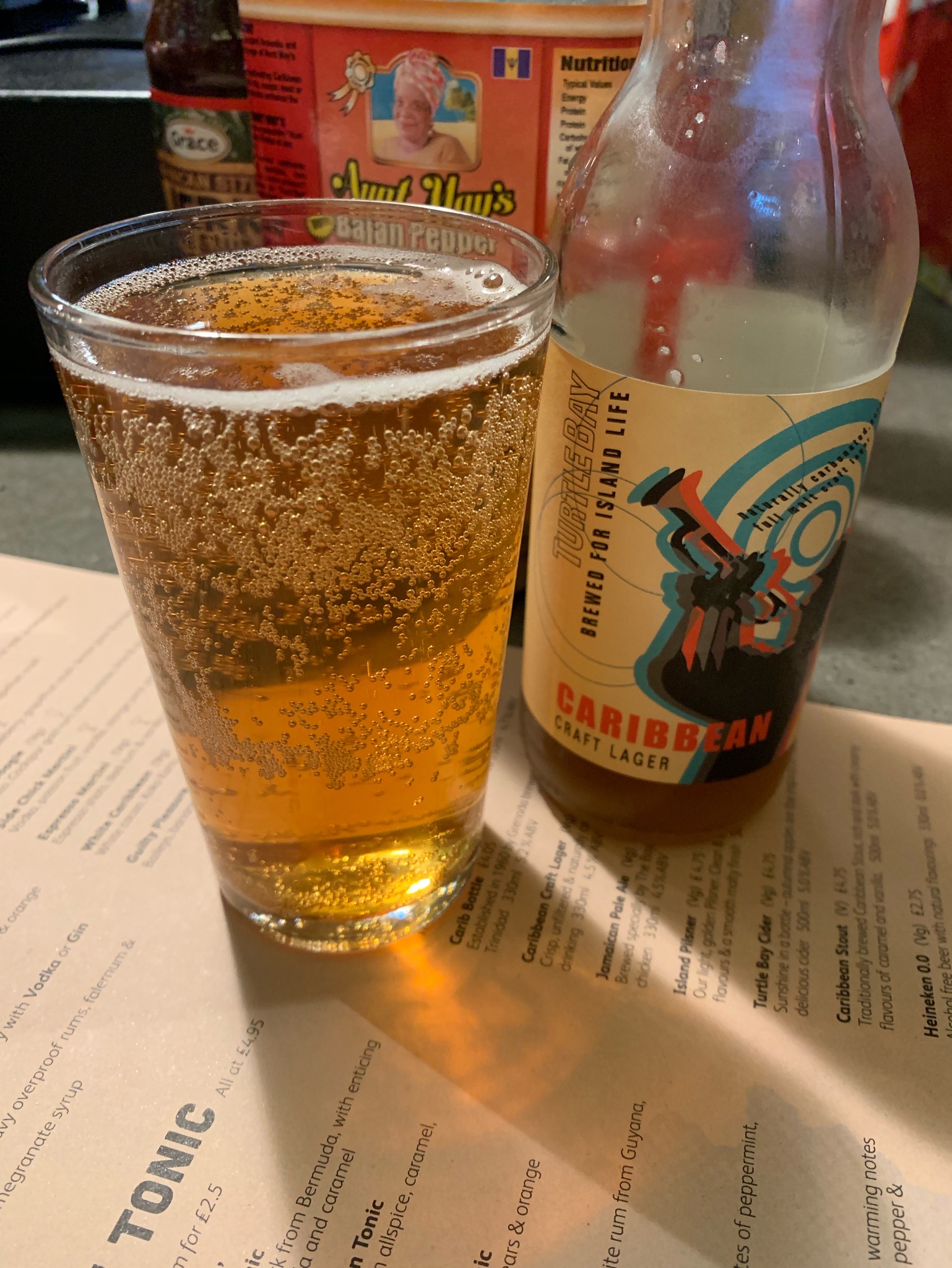 One Love Caribbean Craft Lager, England