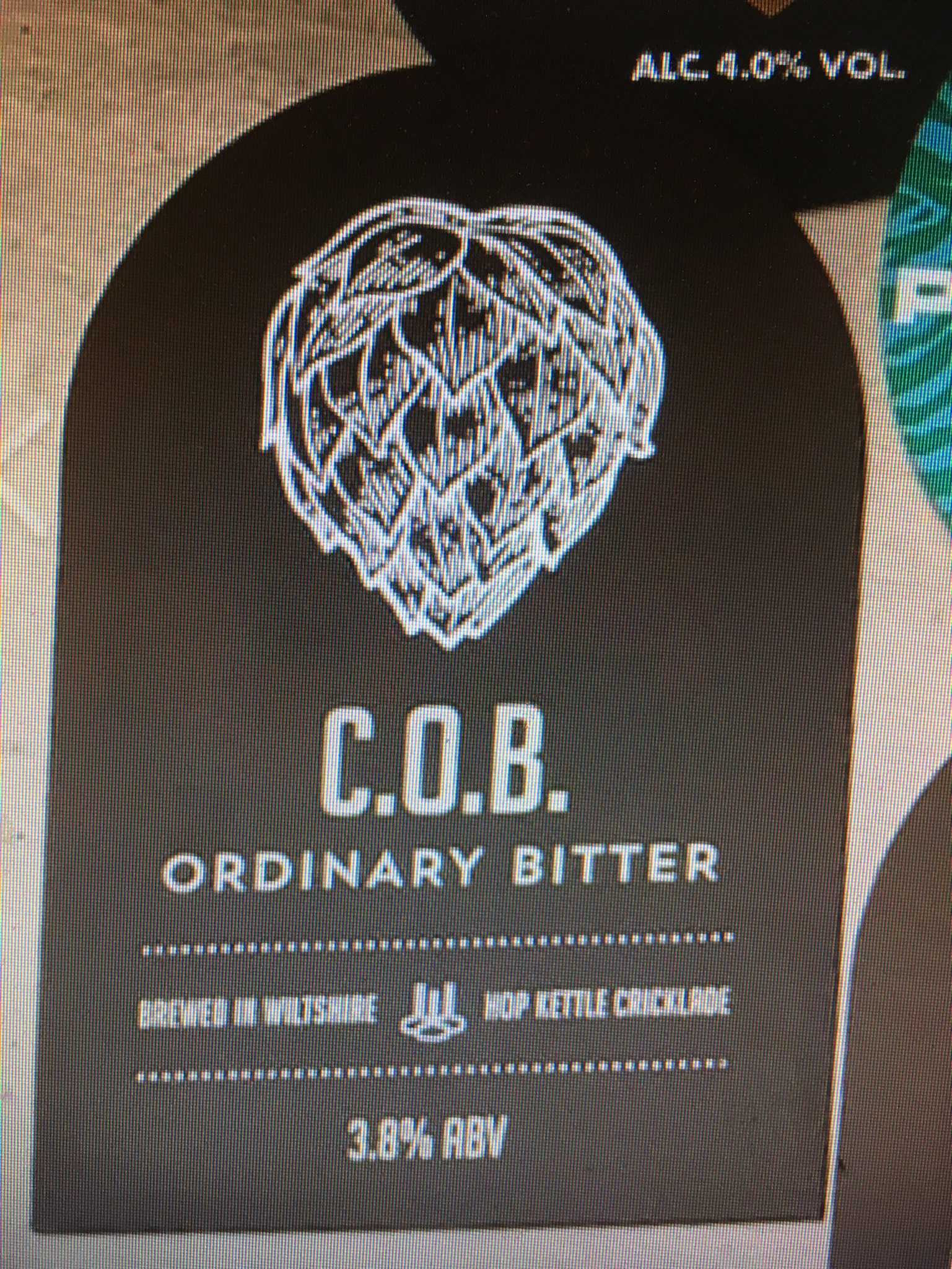 Cricklade Ordinary Bitter (COB), England