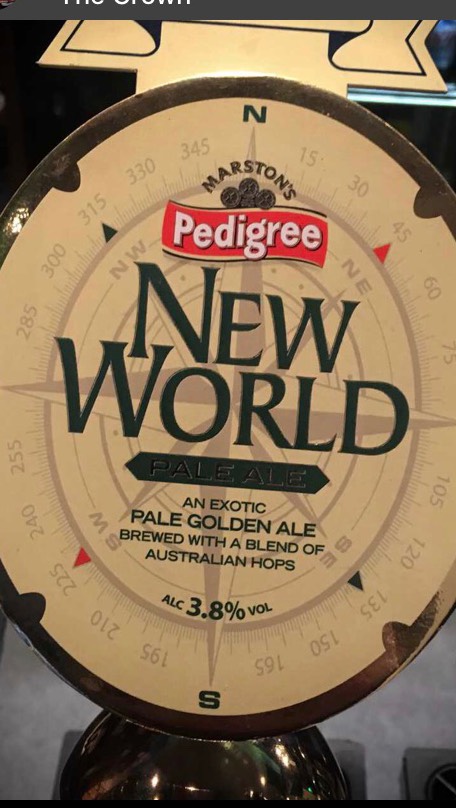 Pedigree New World Pale Ale, England