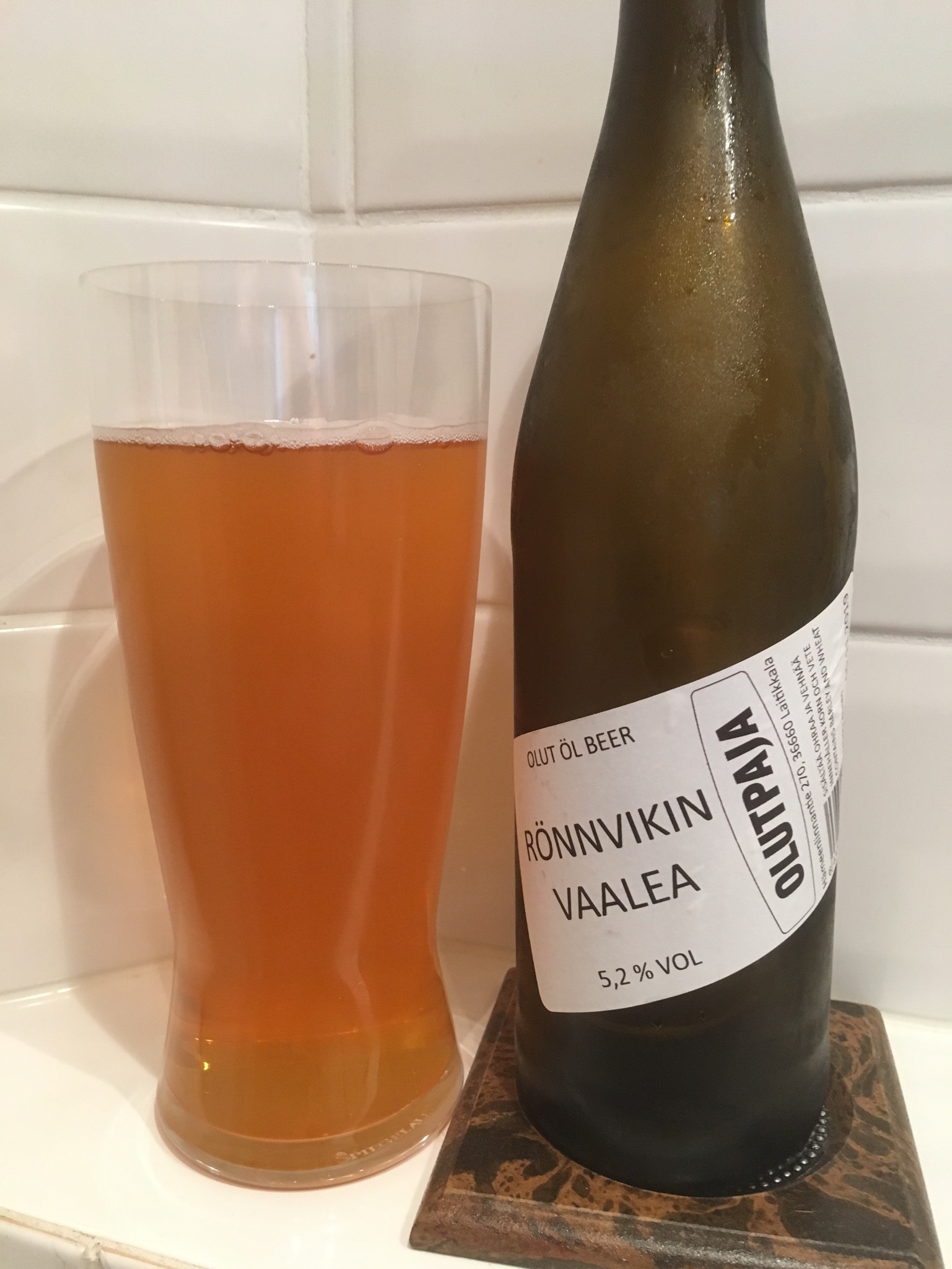 Rönnvikin Vaalea 5,2%, Finland