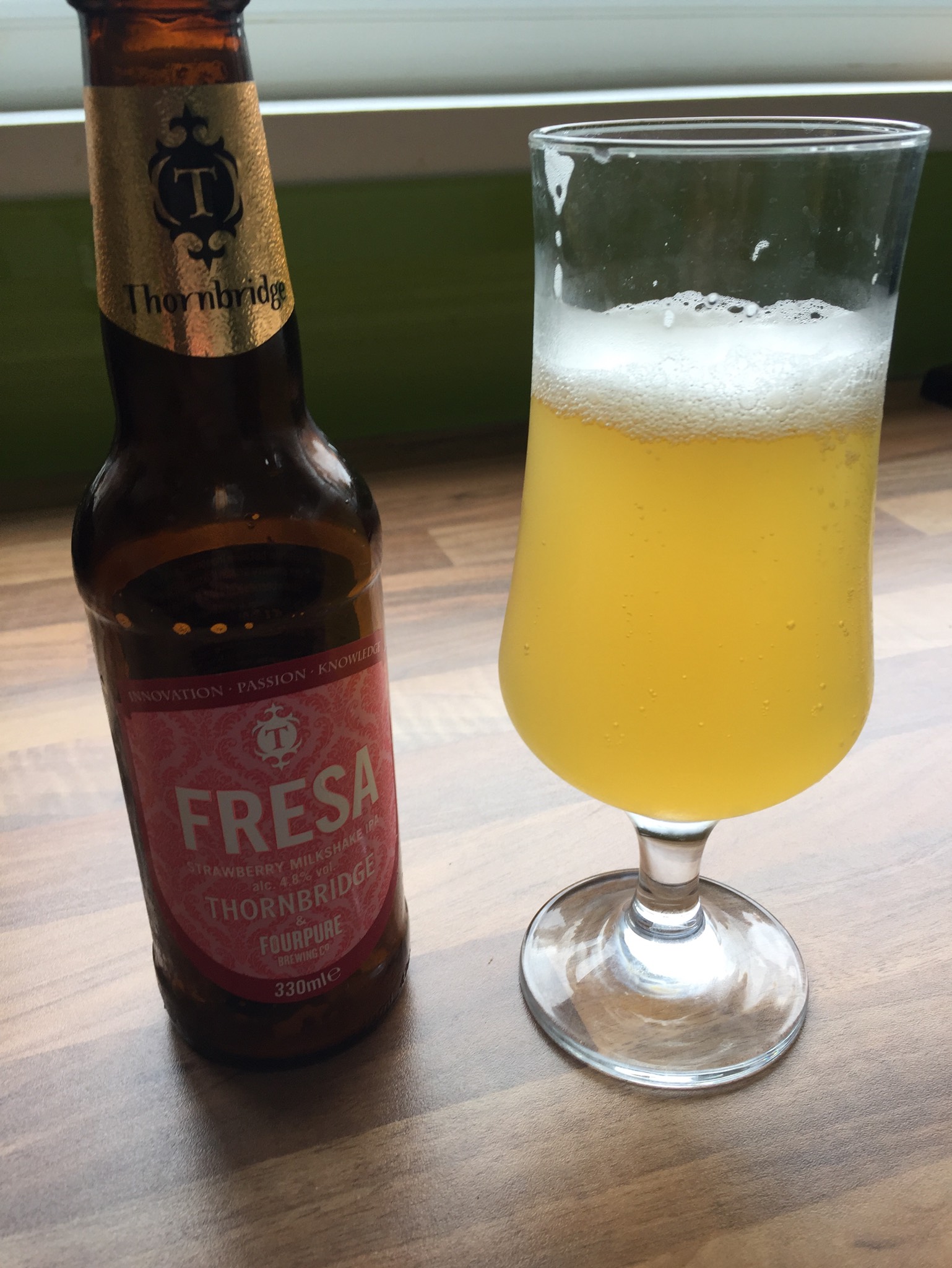 Fresa Strawberry Milkshake IPA, England