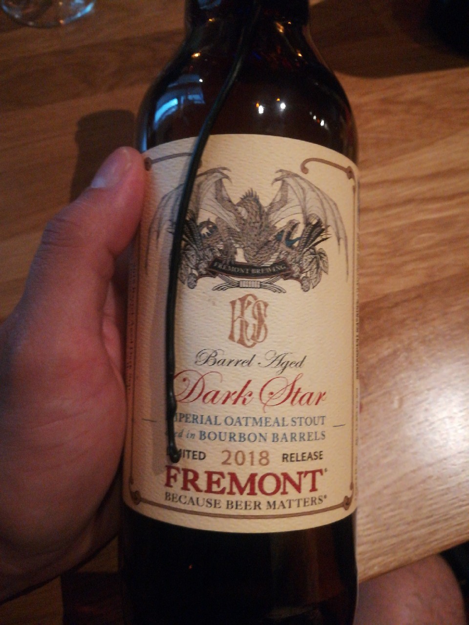 Bourbon Barrel Aged Dark Star (2018), United States