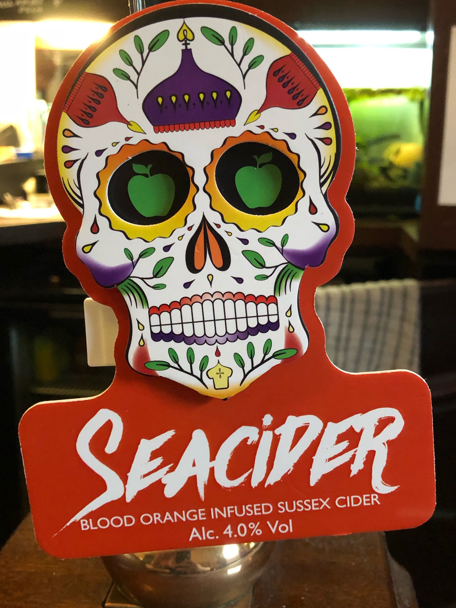 Blood Orange Infused Sussex Cider, England