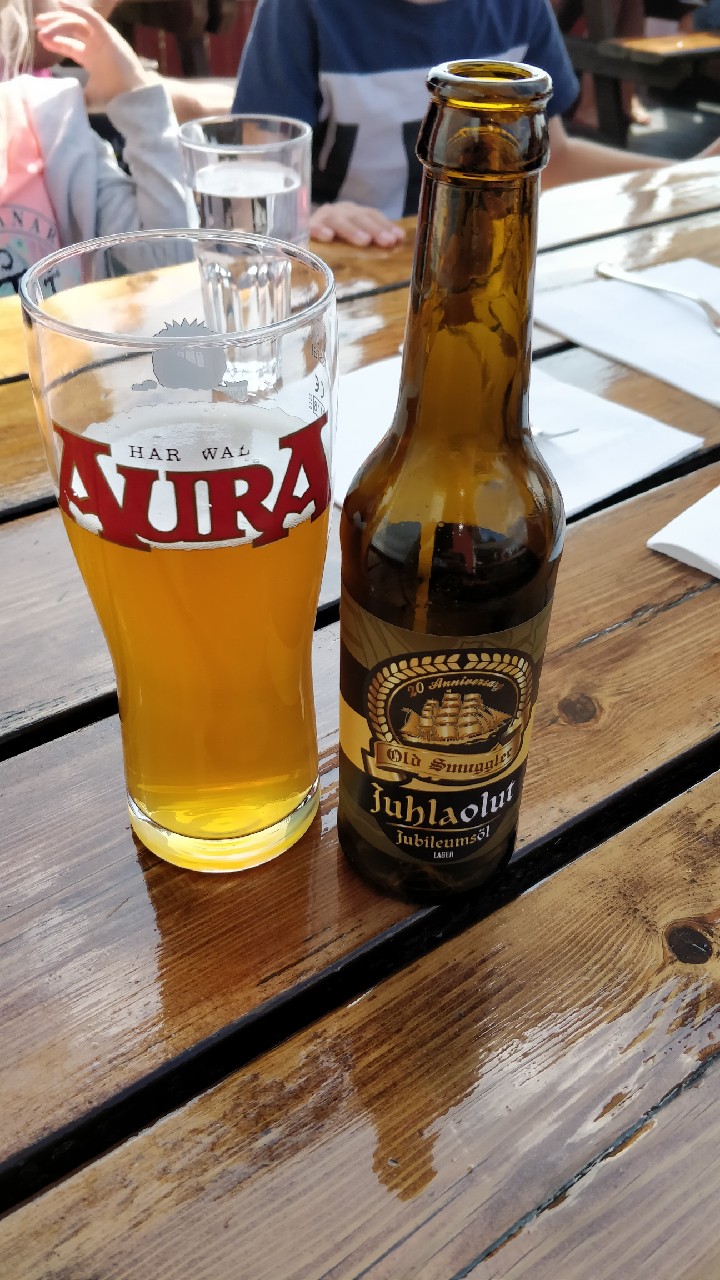 Juhlaolut Old Smuggler, Finland