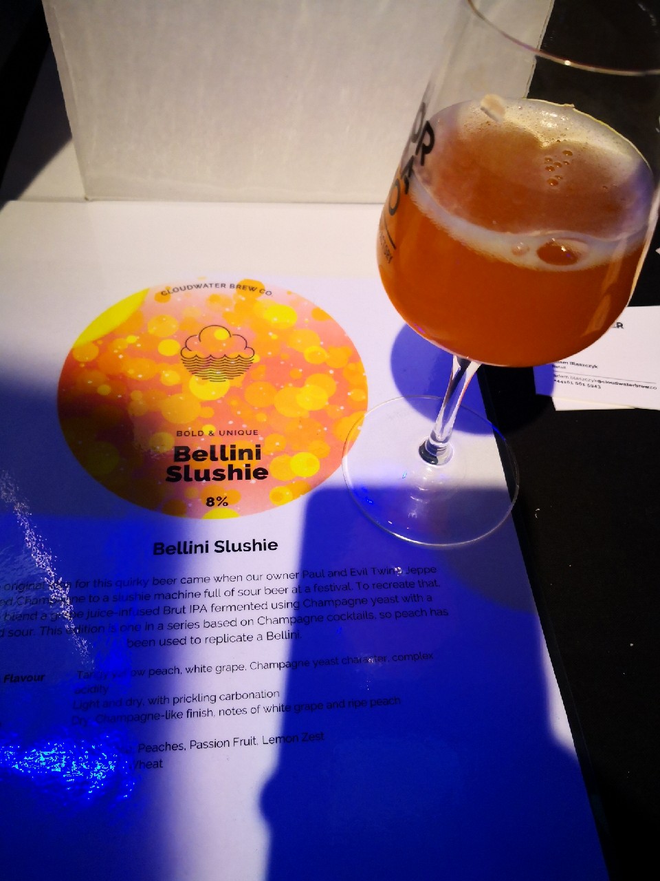 Bellini Slushie, England