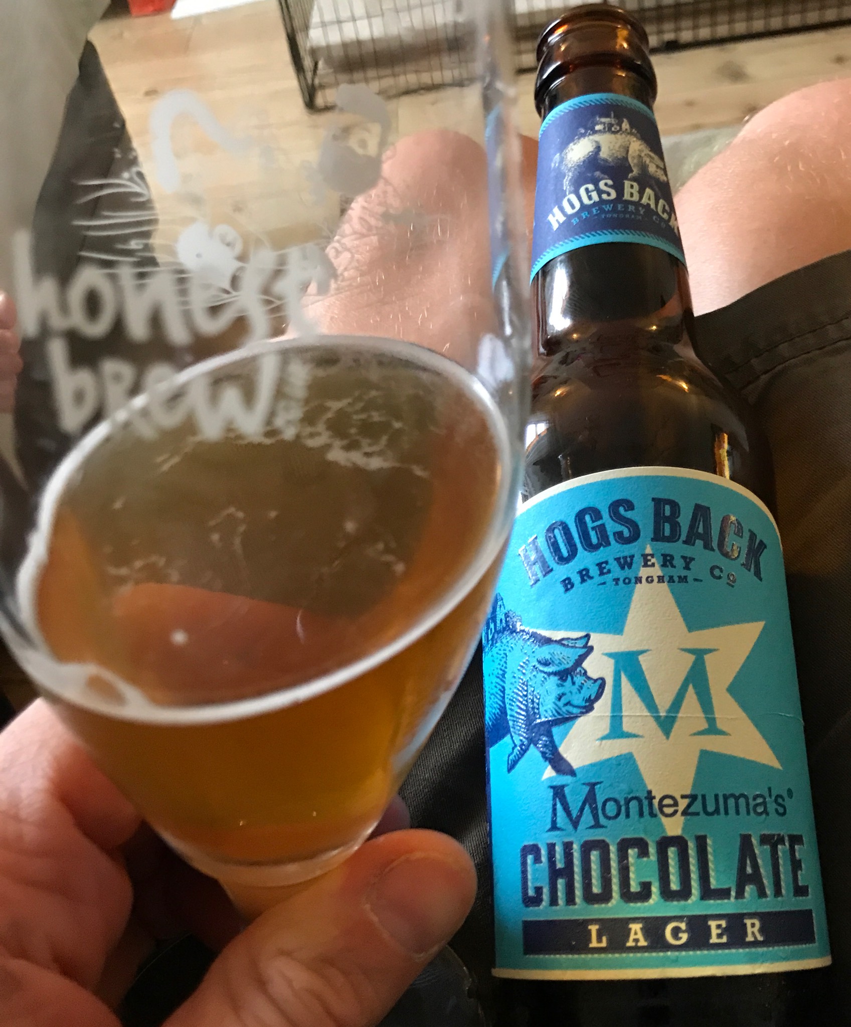 Montezuma's Chocolate Lager, England