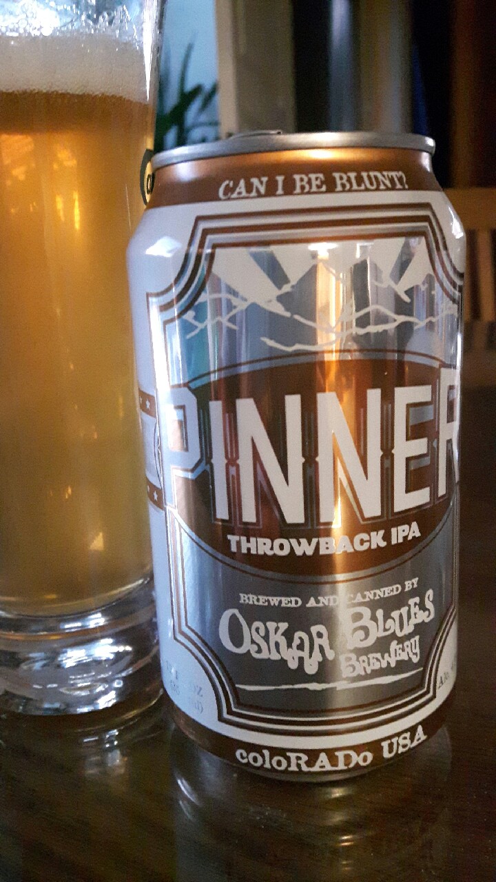 Pinner Throwback IPA (w/ Mango), United States