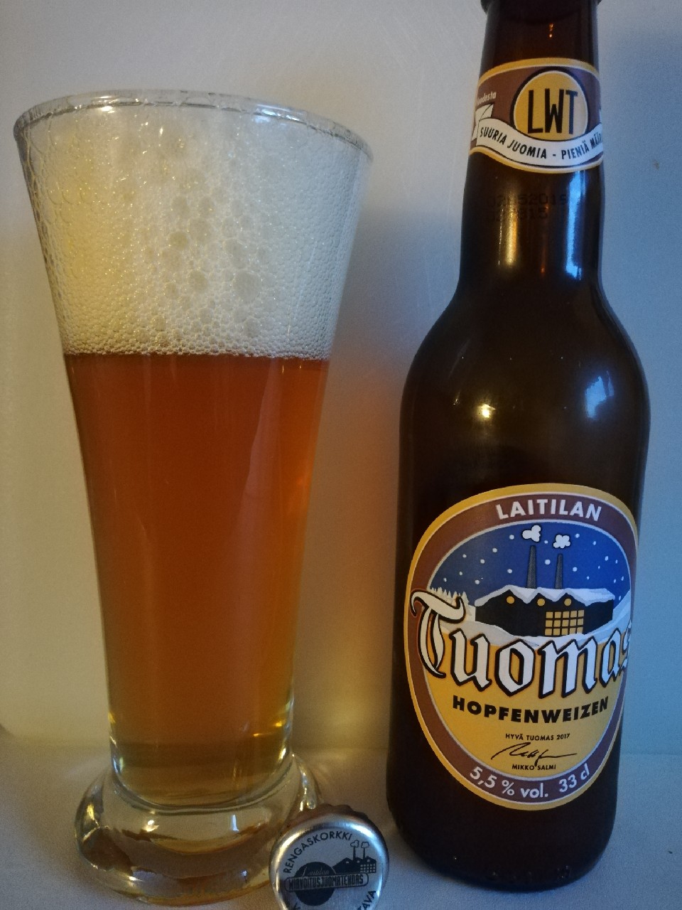 Tuomas Hopfenweizen, Finland