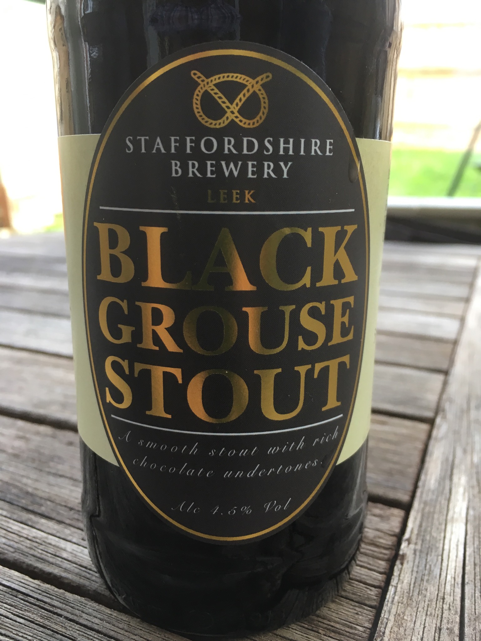 Black Grouse Stout, England