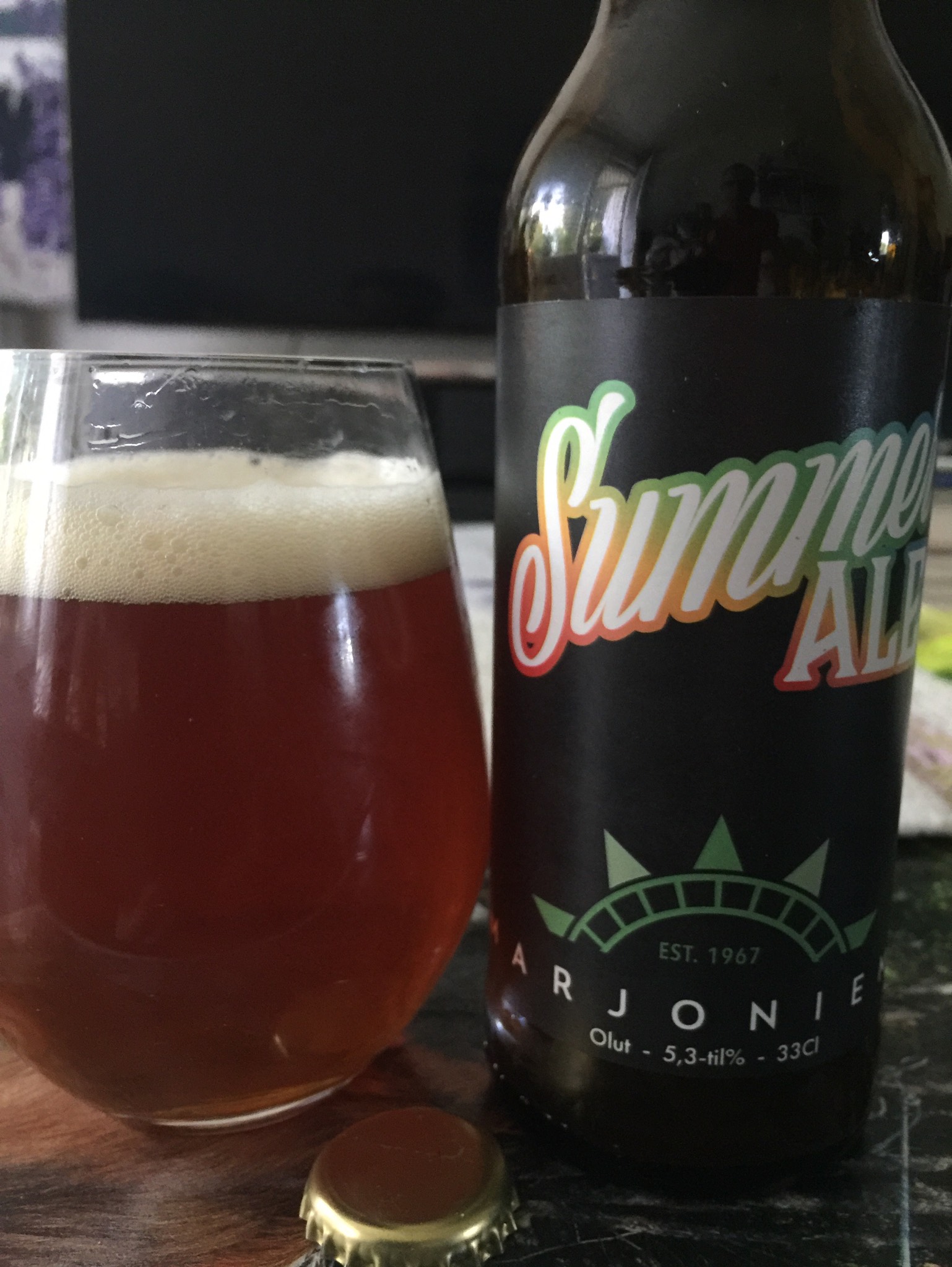 Marjoniemi summer ale, Finland