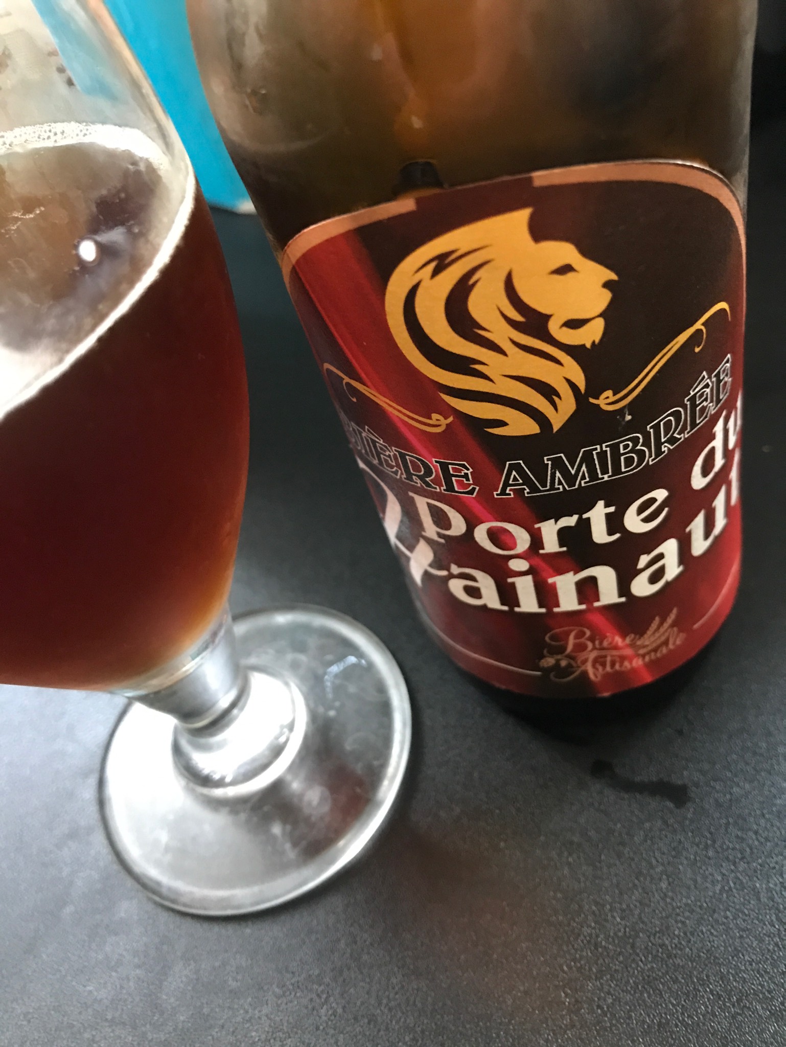 La Porte du Hainaut Bière de Garde Ambrée, France