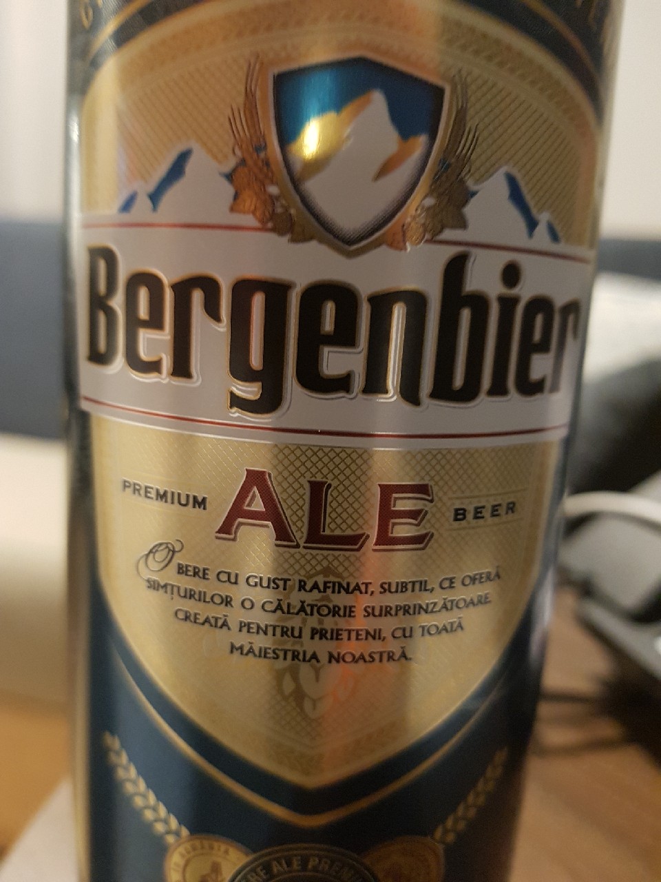 Bergenbier Premium Ale, Romania