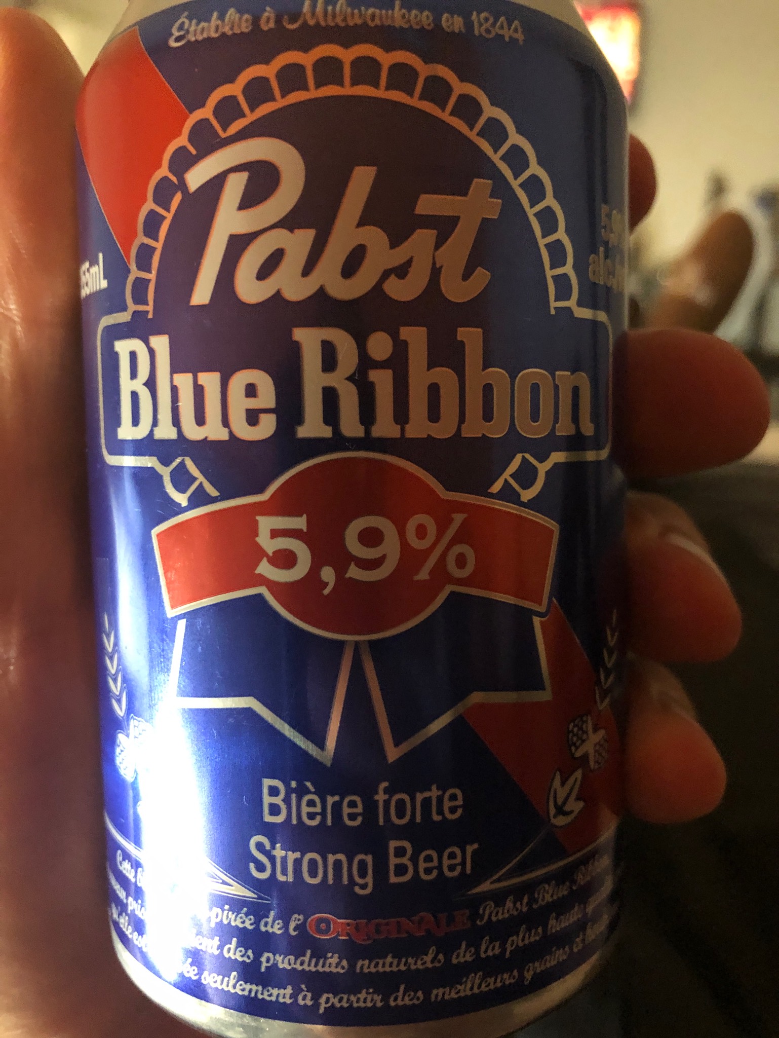 Pabst Blue Ribbon 5.9 %, United States