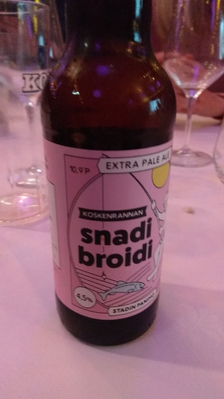 Koskenrannan Snadi Broidi, Finland