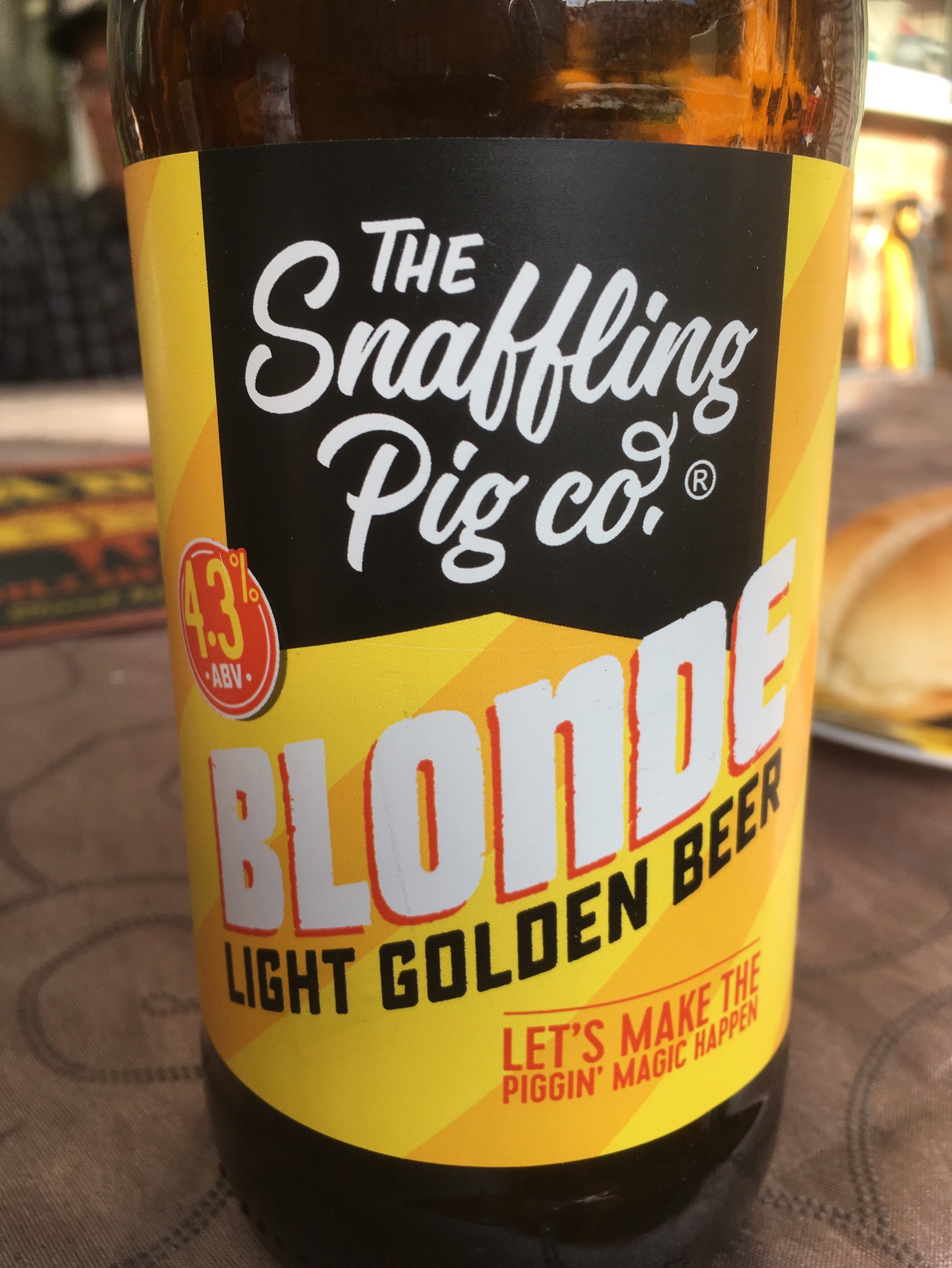 The Snaffling Pig Blonde, England