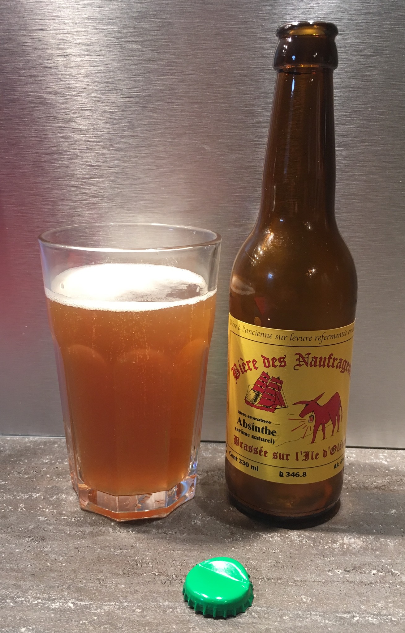 Bière Des Naufrageurs Absinthe, France