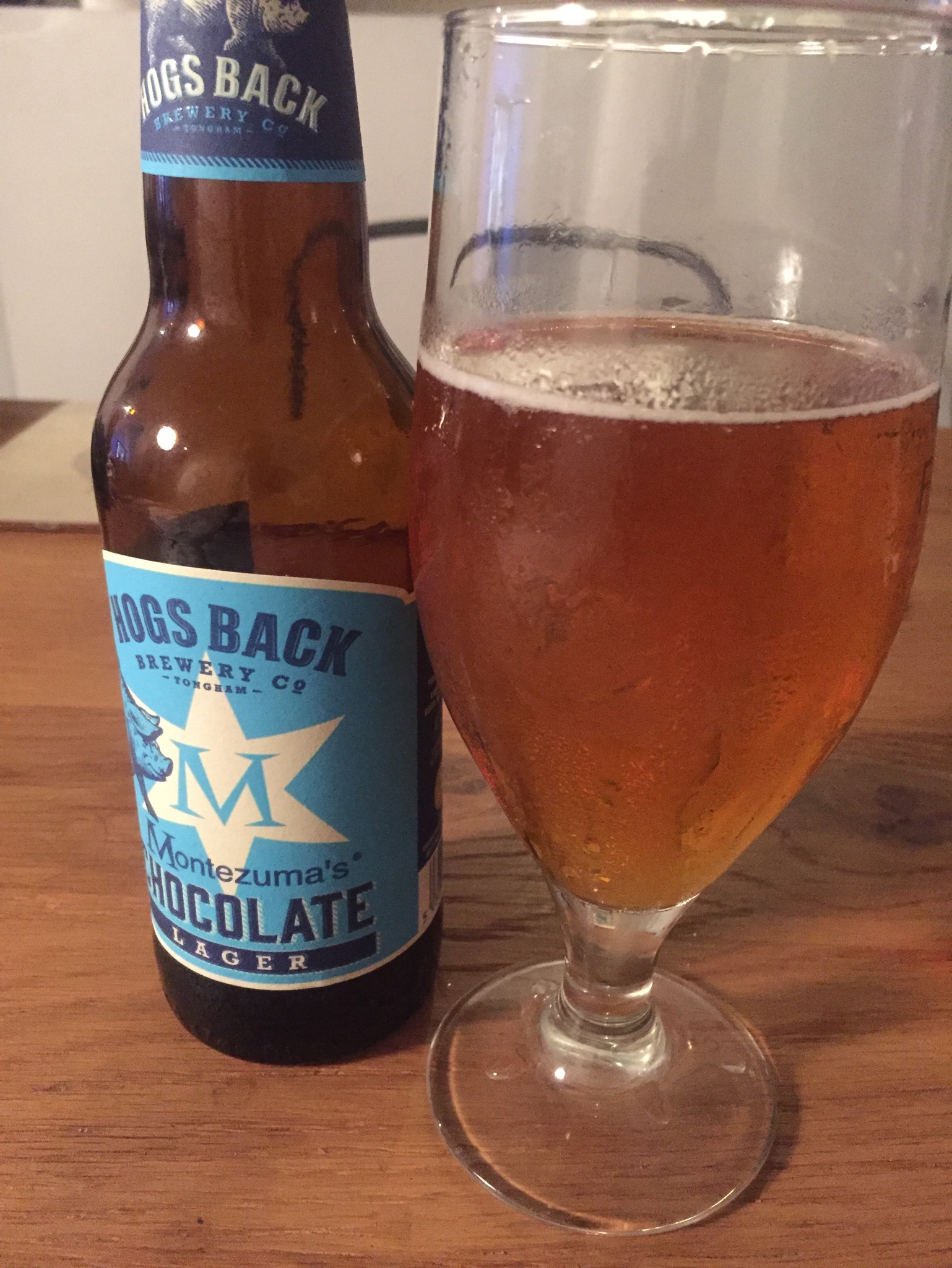 Montezuma's Chocolate Lager, England