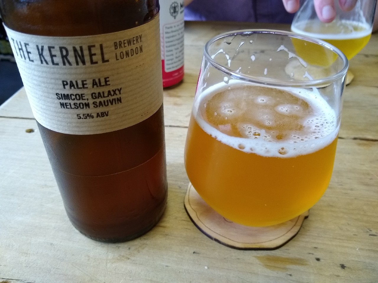 Pale Ale Simcoe Galaxy Nelson Sauvin, England