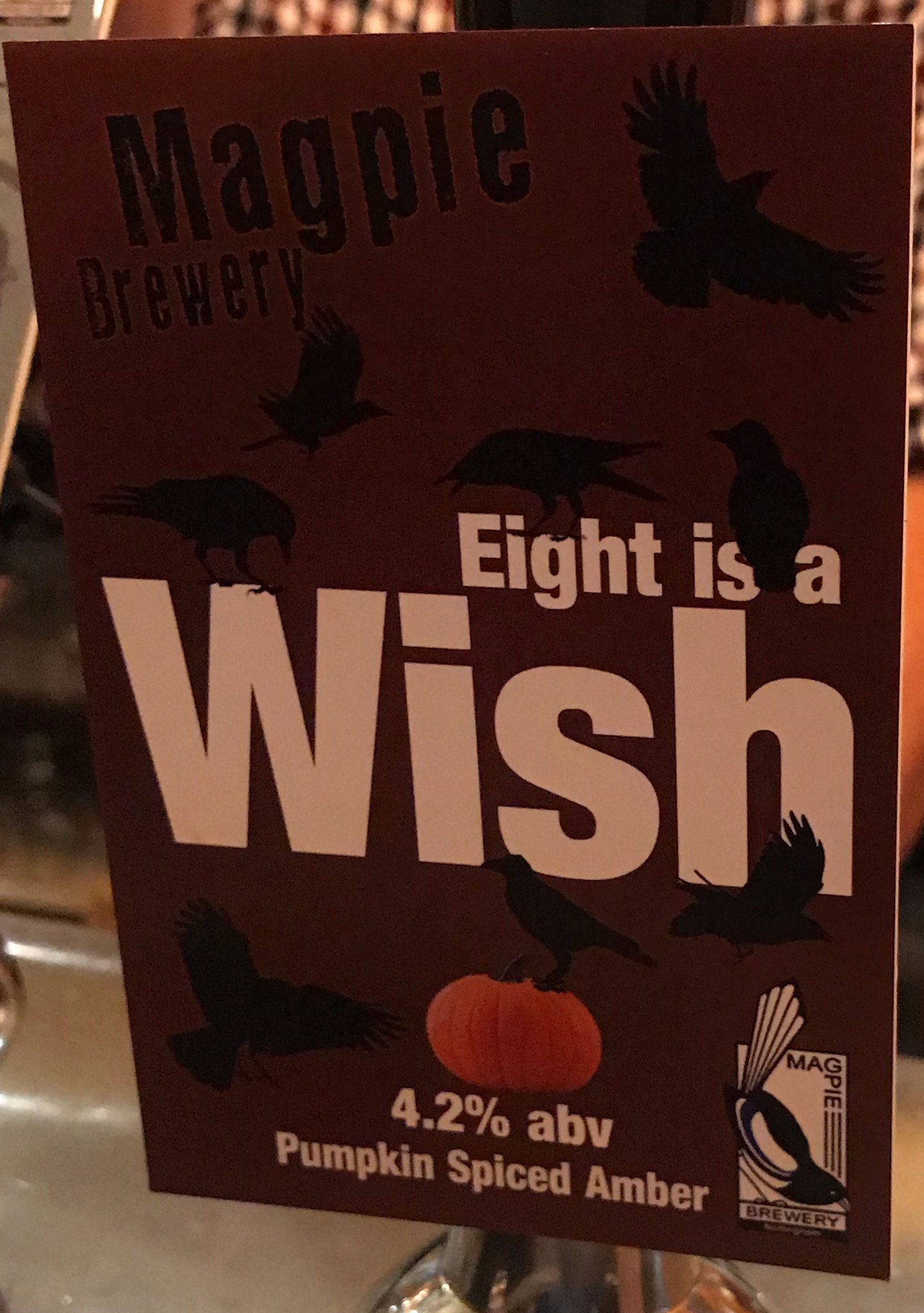 Eight Is A Wish, England