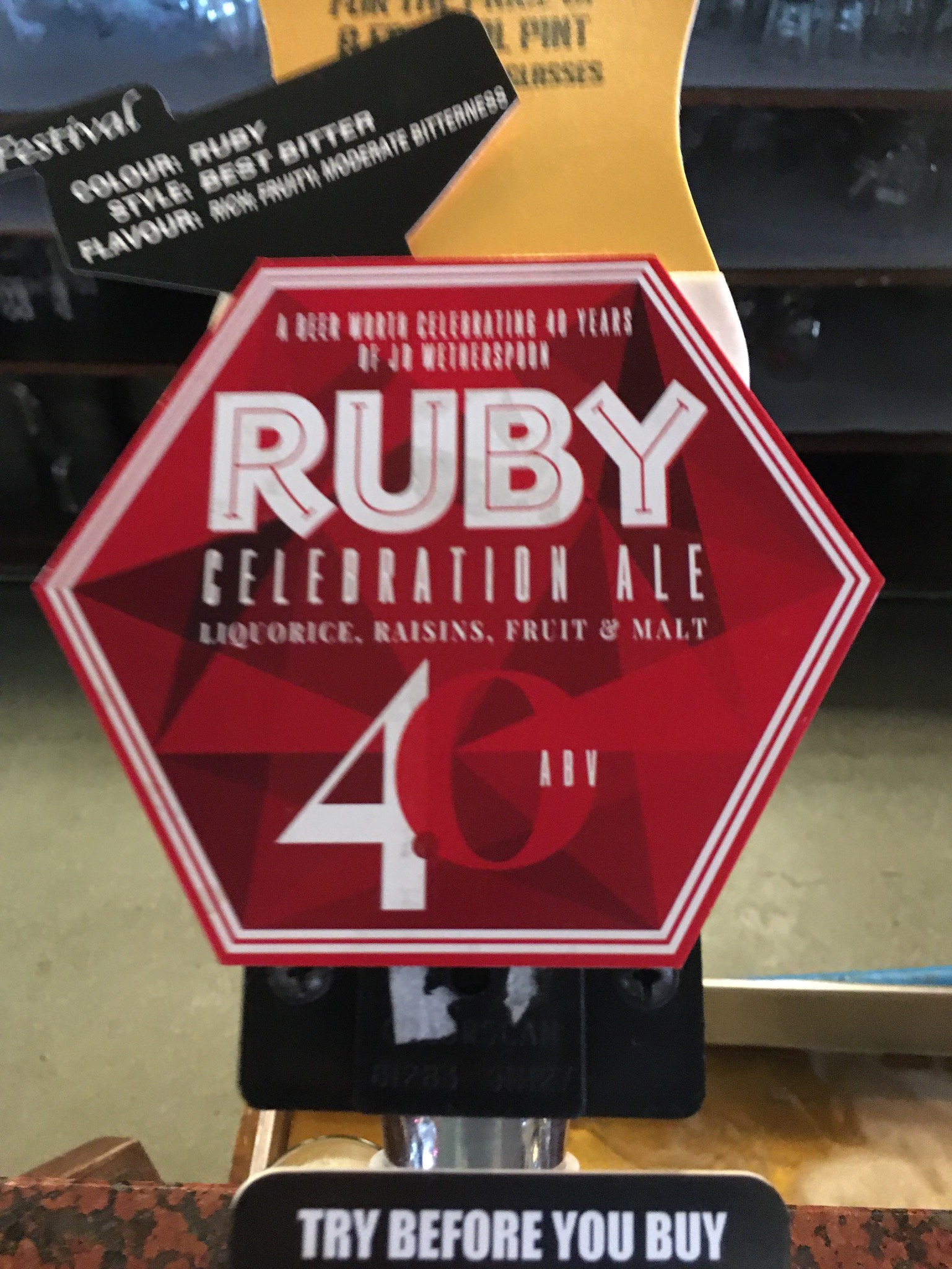 Ruby Celebration Ale, England