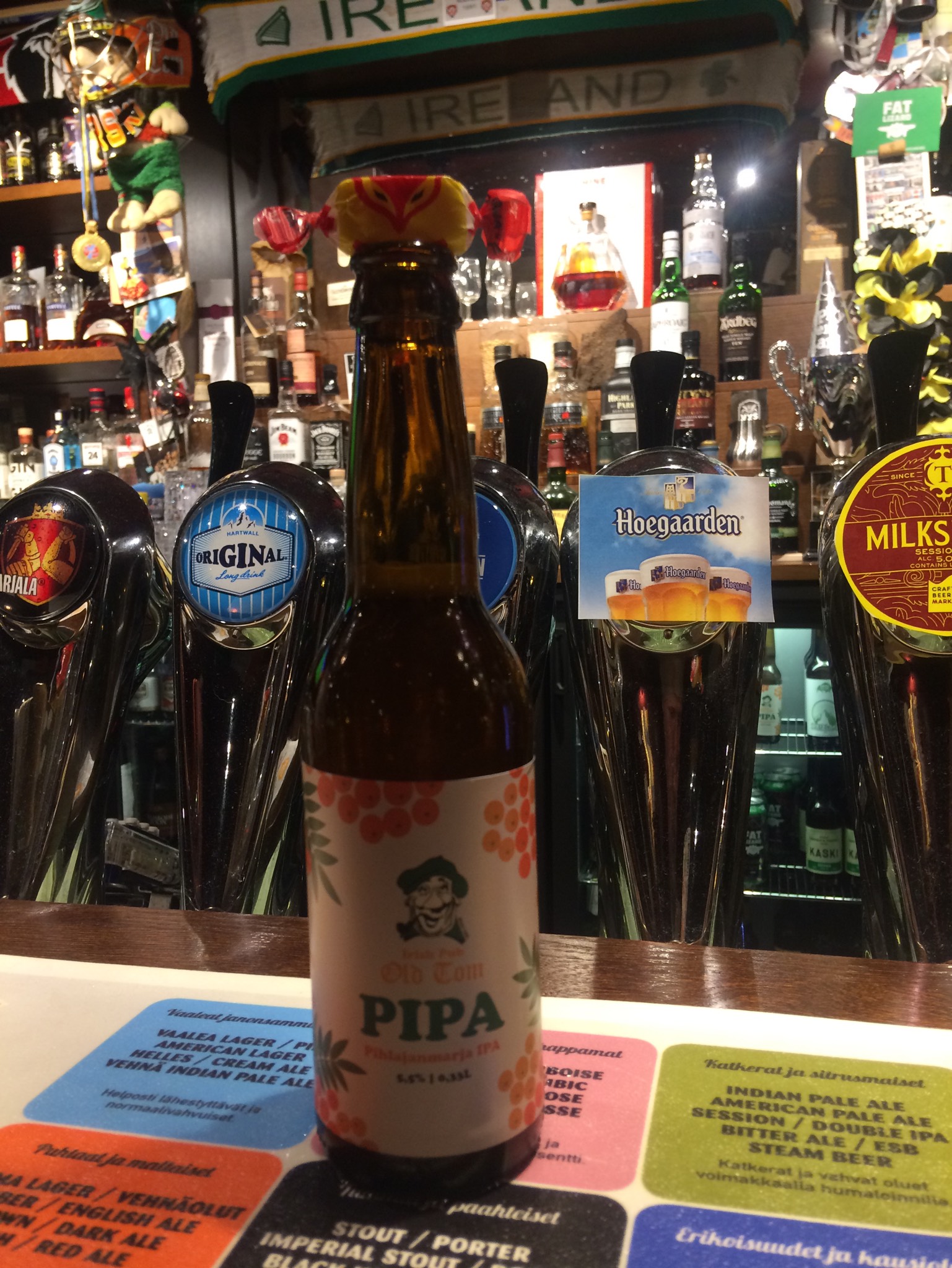 Irish Pub Old Tom PIPA Pihlajanmarja IPA, Finland