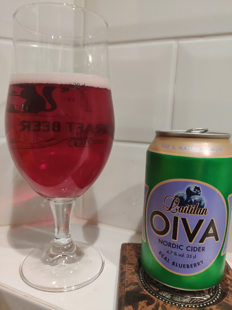 Oiva Real Blueberry Nordic Cider 4,7%, Finland