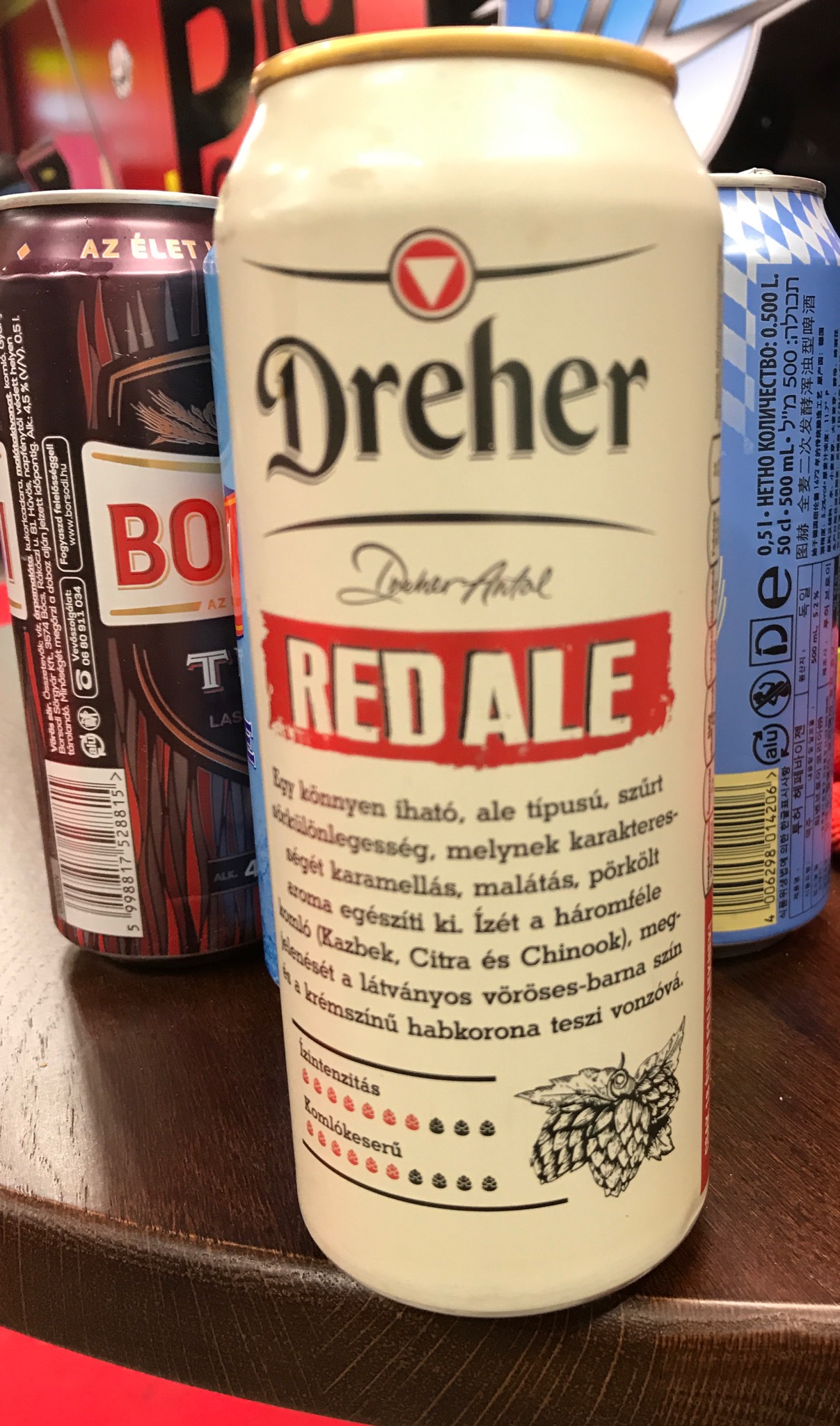 Dreher Red Ale, Hungary