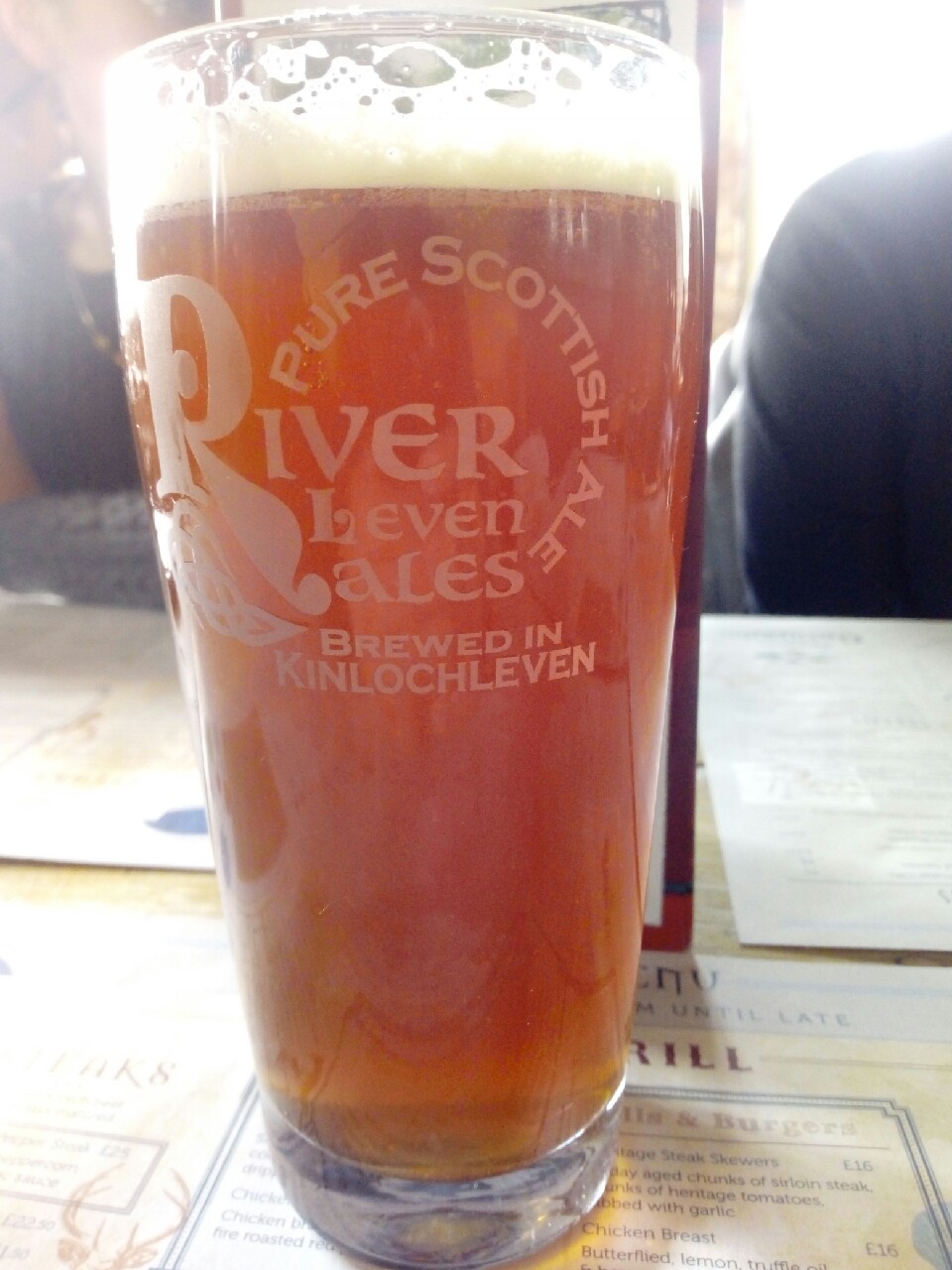River Leven Blonde, Scotland