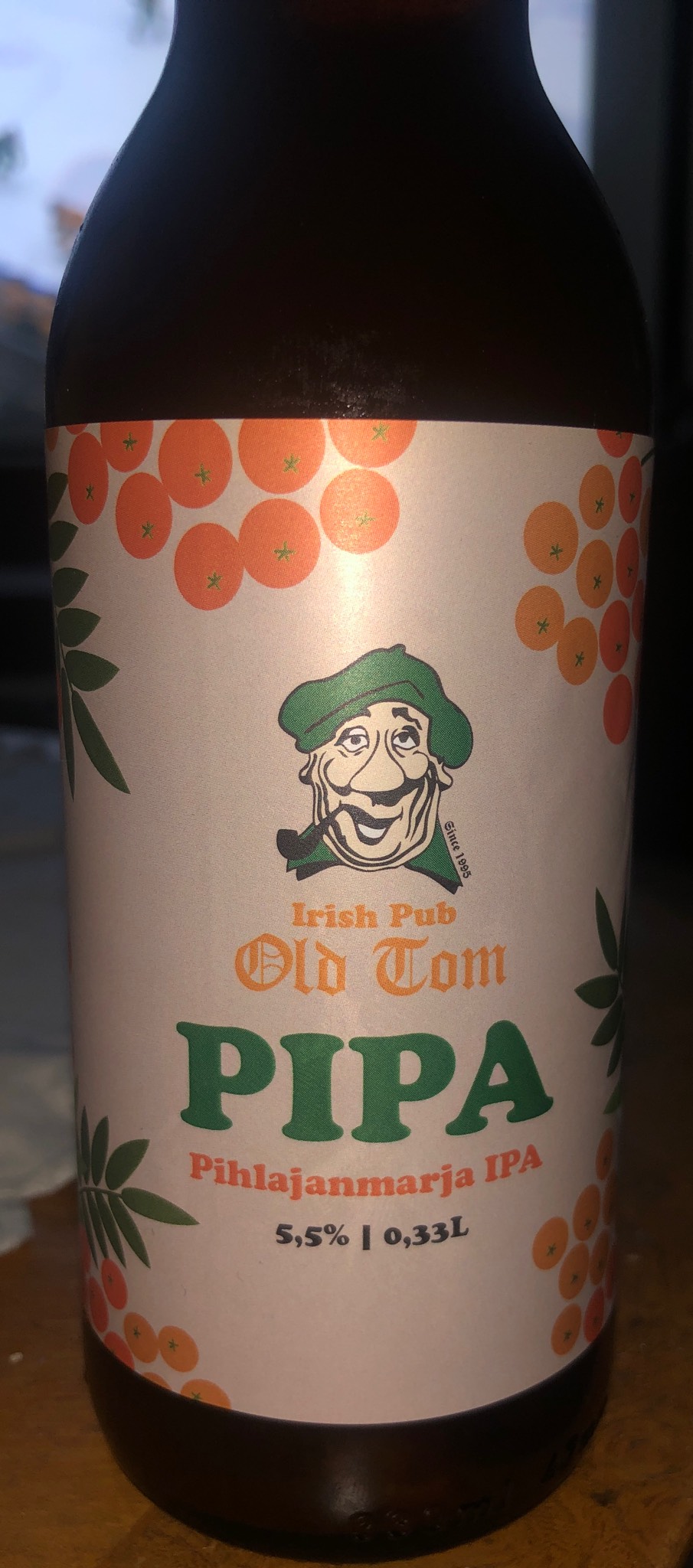 Irish Pub Old Tom PIPA Pihlajanmarja IPA, Finland