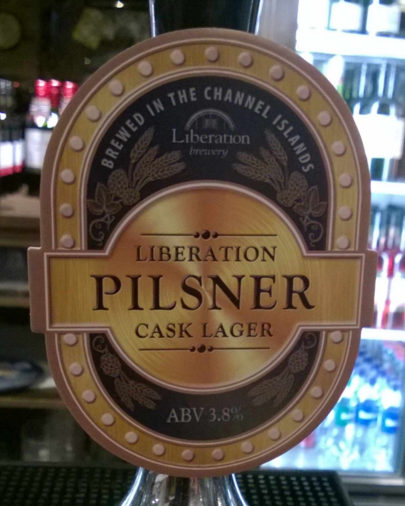 Liberation Pilsner, Jersey