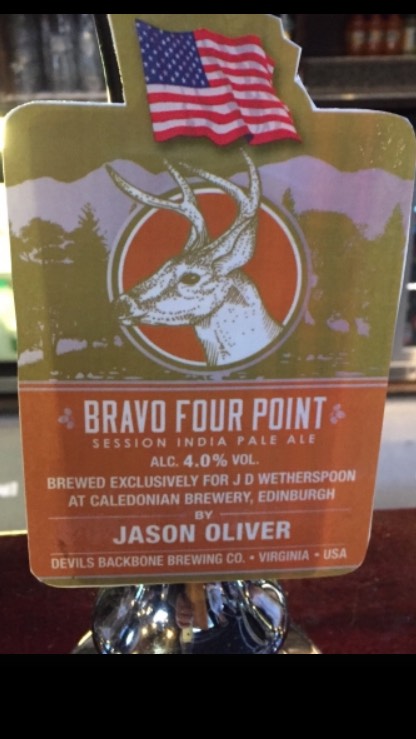 Devils Backbone Four Point Bravo Pale Ale, United States
