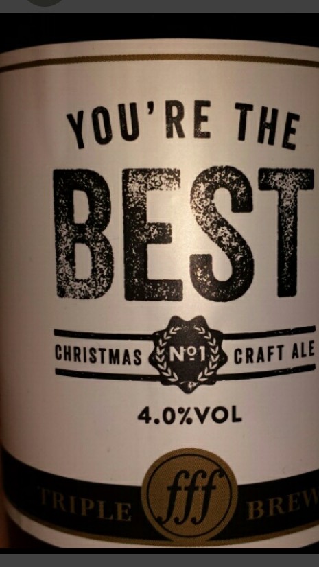 You're the Best Christmas Craft Ale, England
