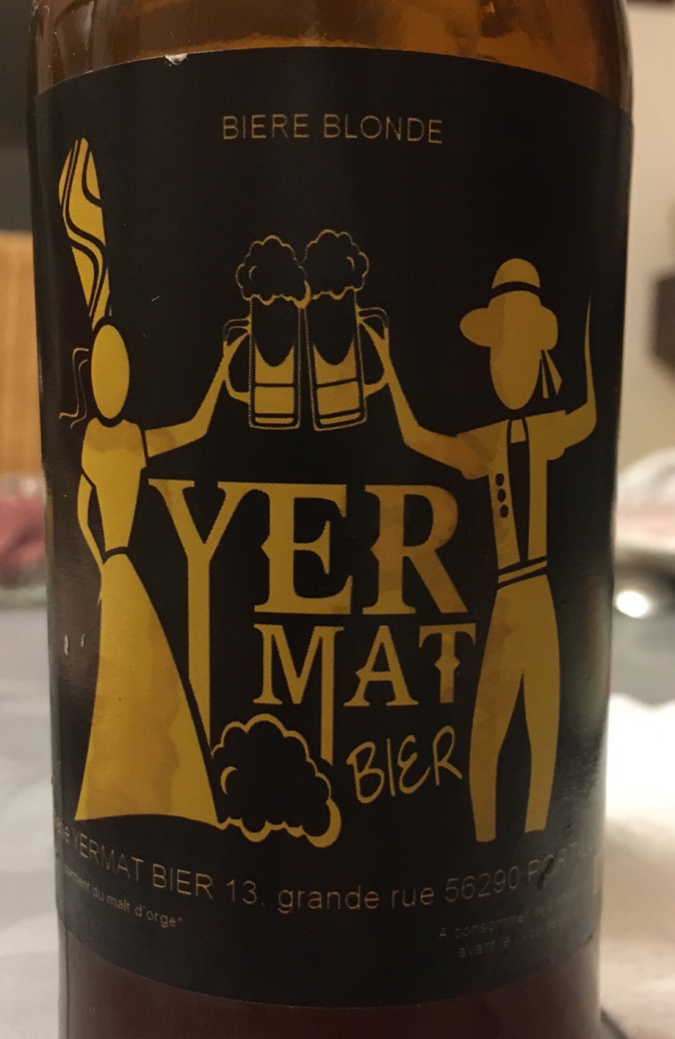 Yermat Bier Ambrée, France