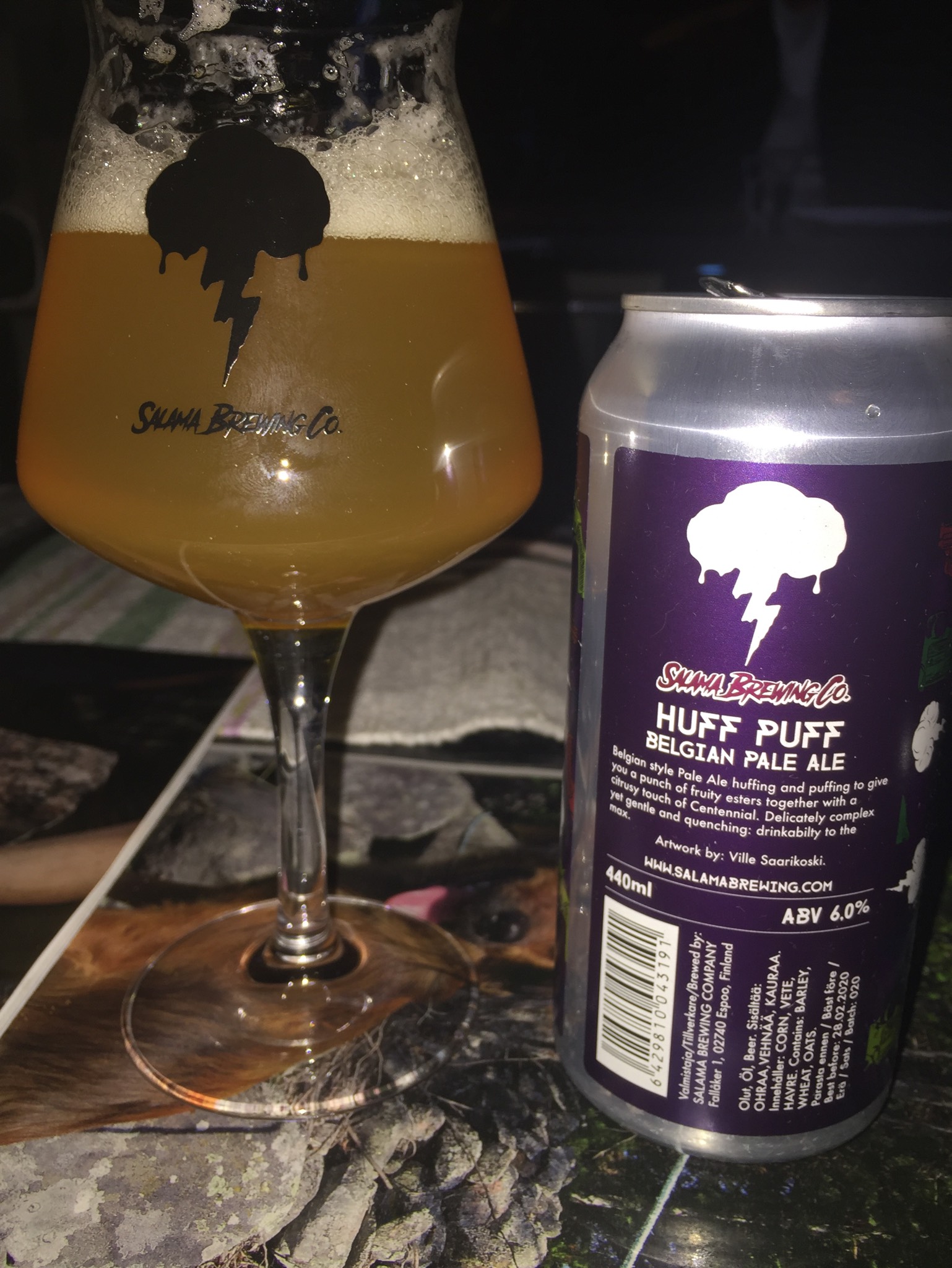 Huff Puff Belgian Pale Ale, Finland