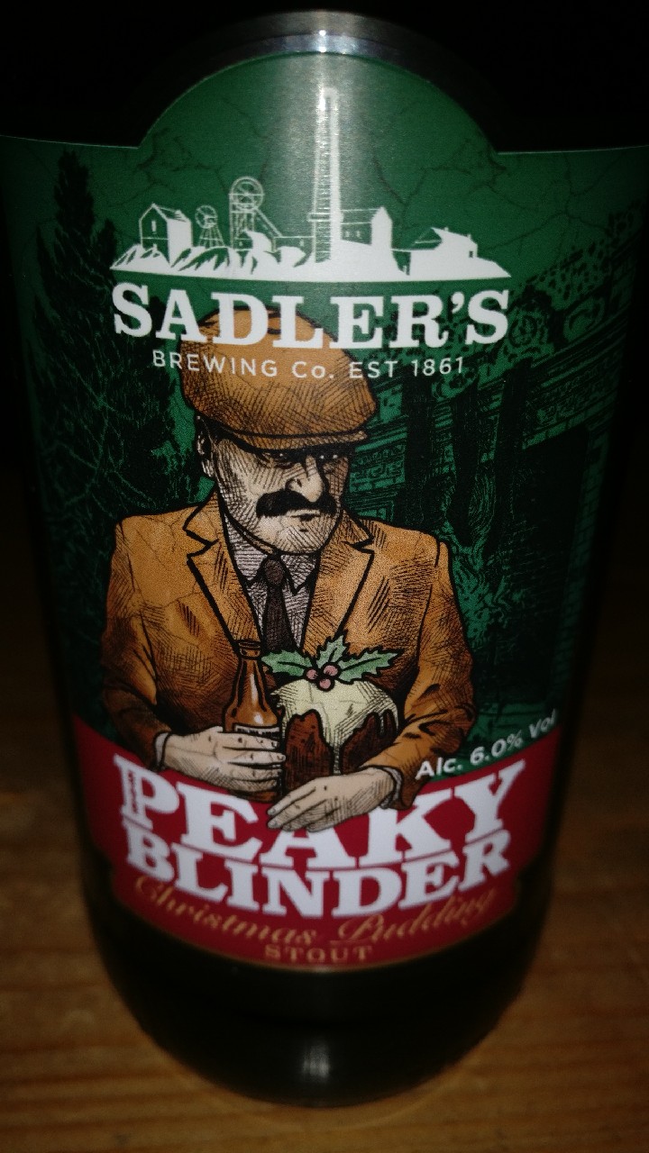 Peaky Blinder Christmas Pudding Stout, England