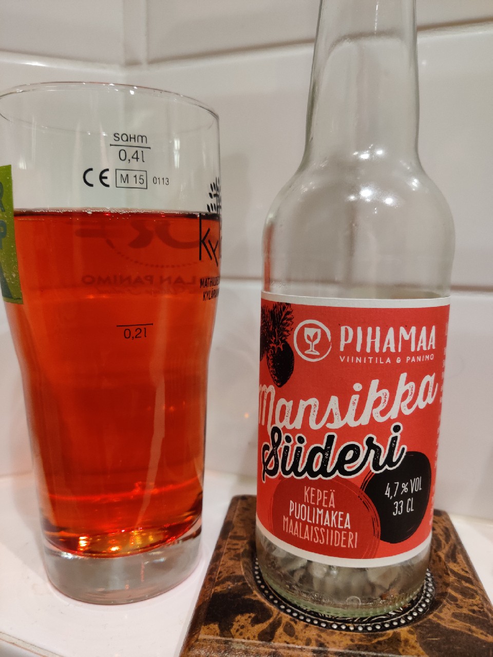 Mansikkasiideri, Finland