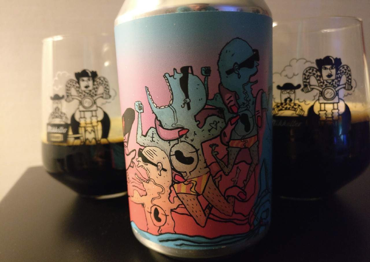 3 Bean Stout Aged In Rum Barrels (2019), Norway