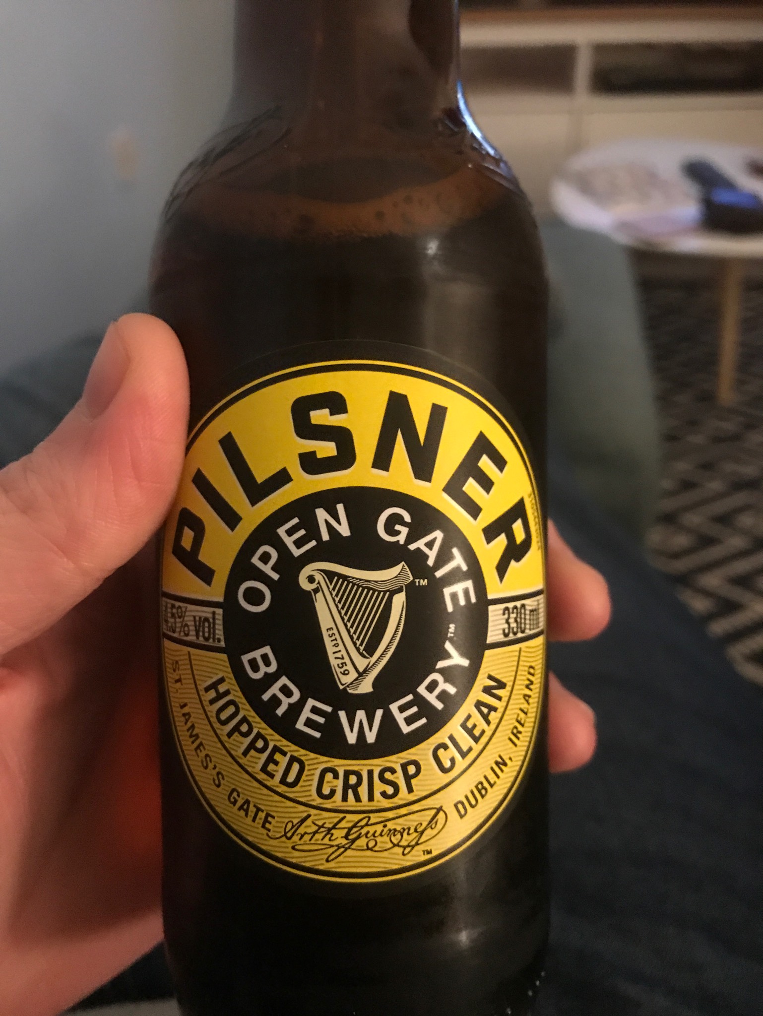 Open Gate Pilsner, Ireland