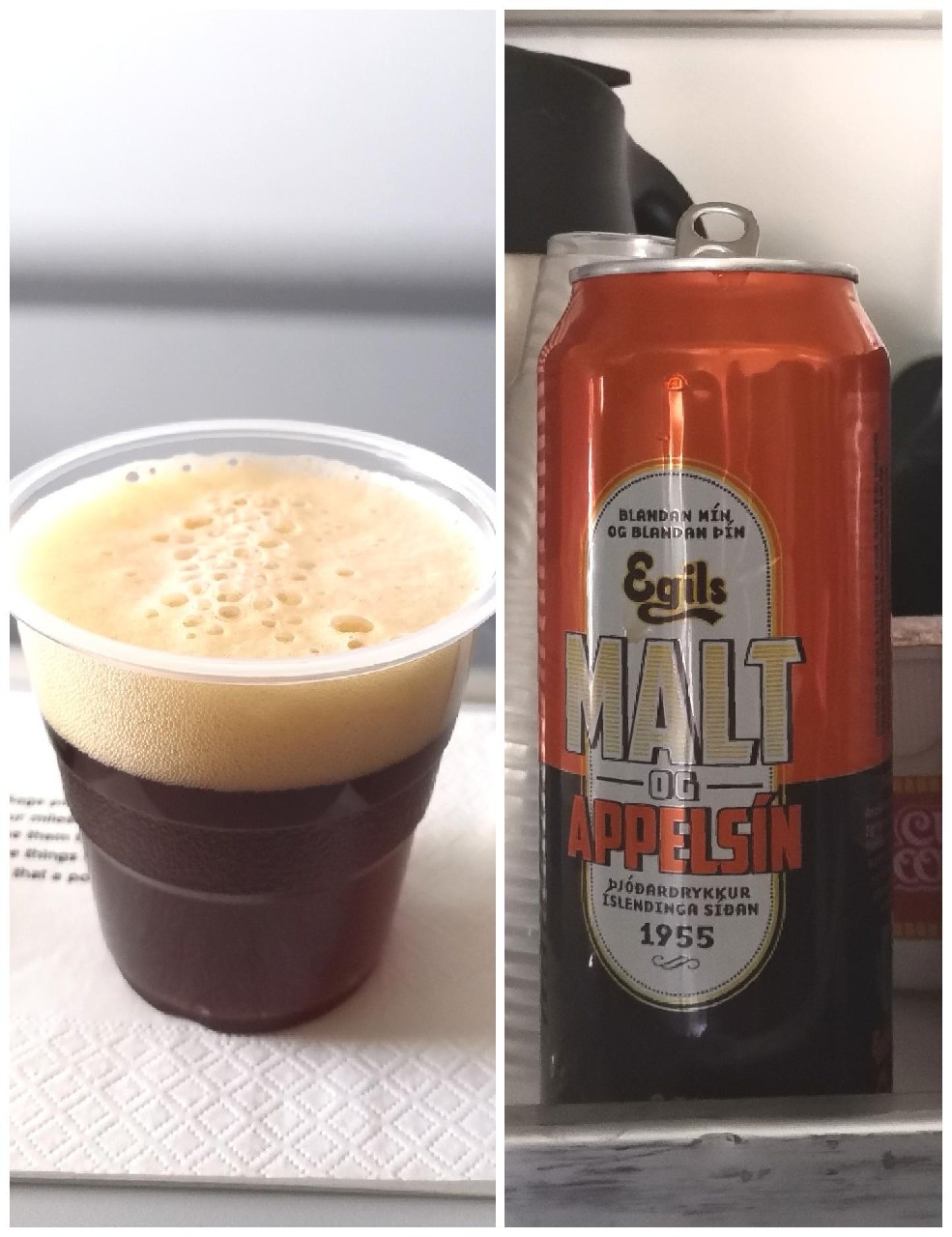 Malt og Appelsín, Iceland