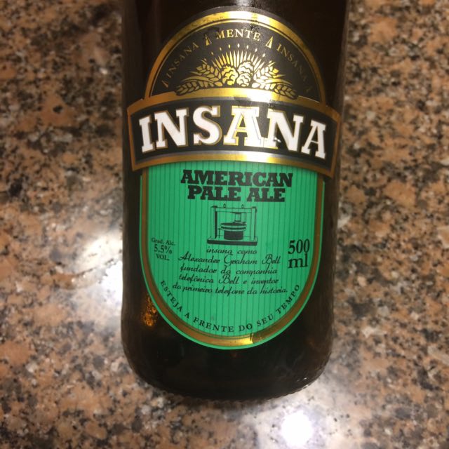 Insana American Pale Ale, Brazil