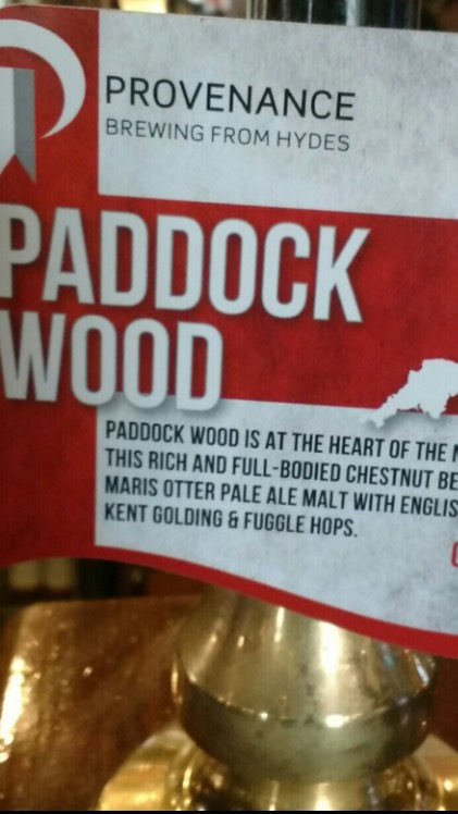 Provenance Paddock Wood, England