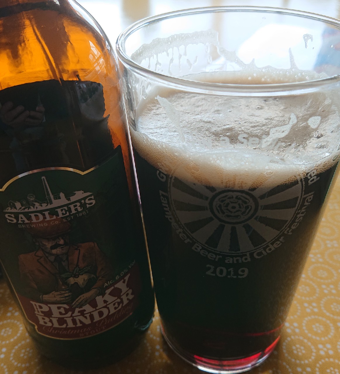 Peaky Blinder Christmas Pudding Stout, England