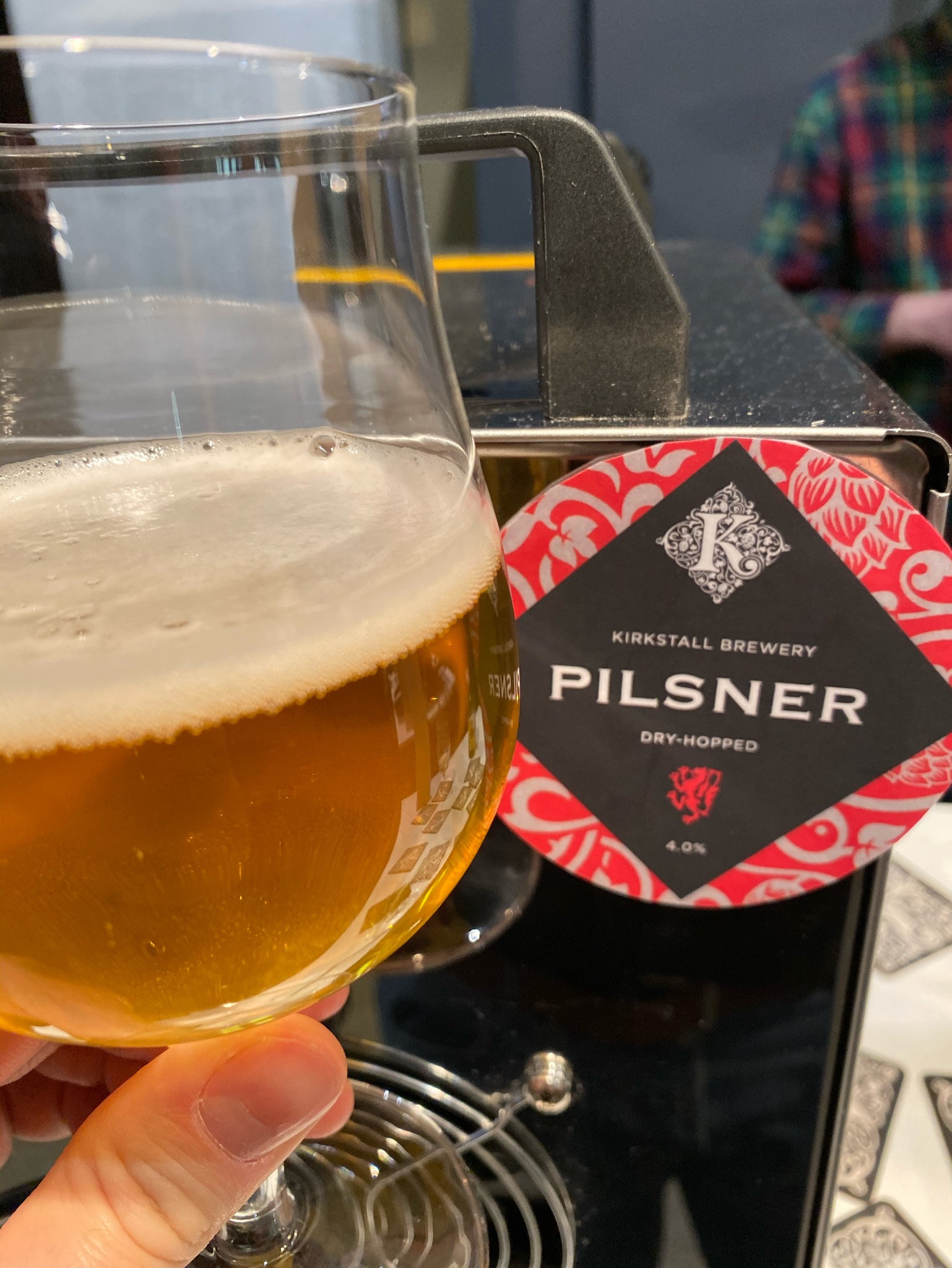 Kirkstall Dry-hopped Pilsner, England