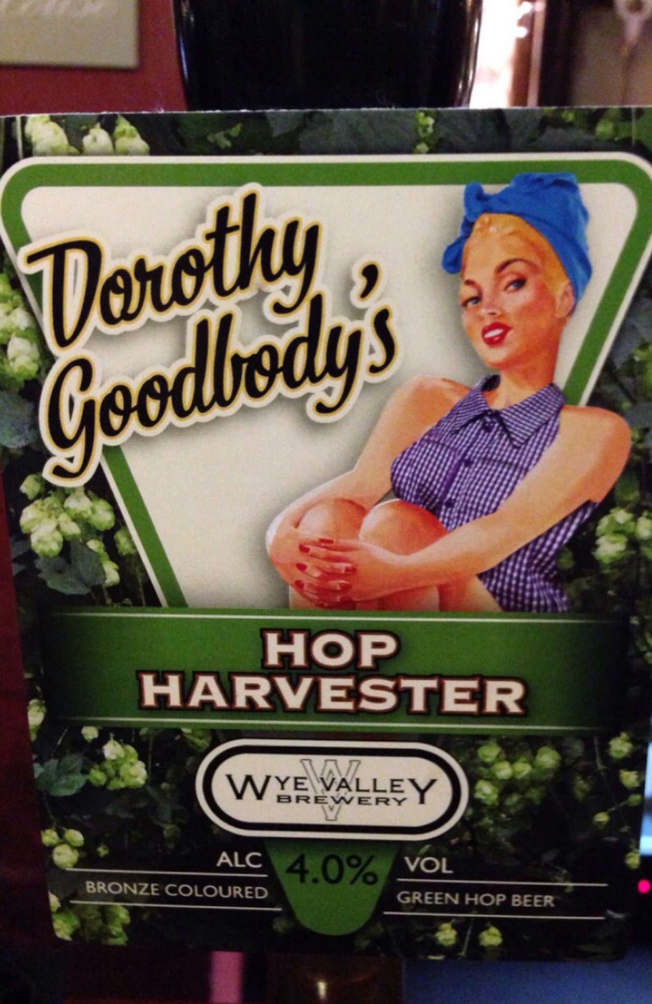 Dorothy Goodbody's Hop Harvester, England