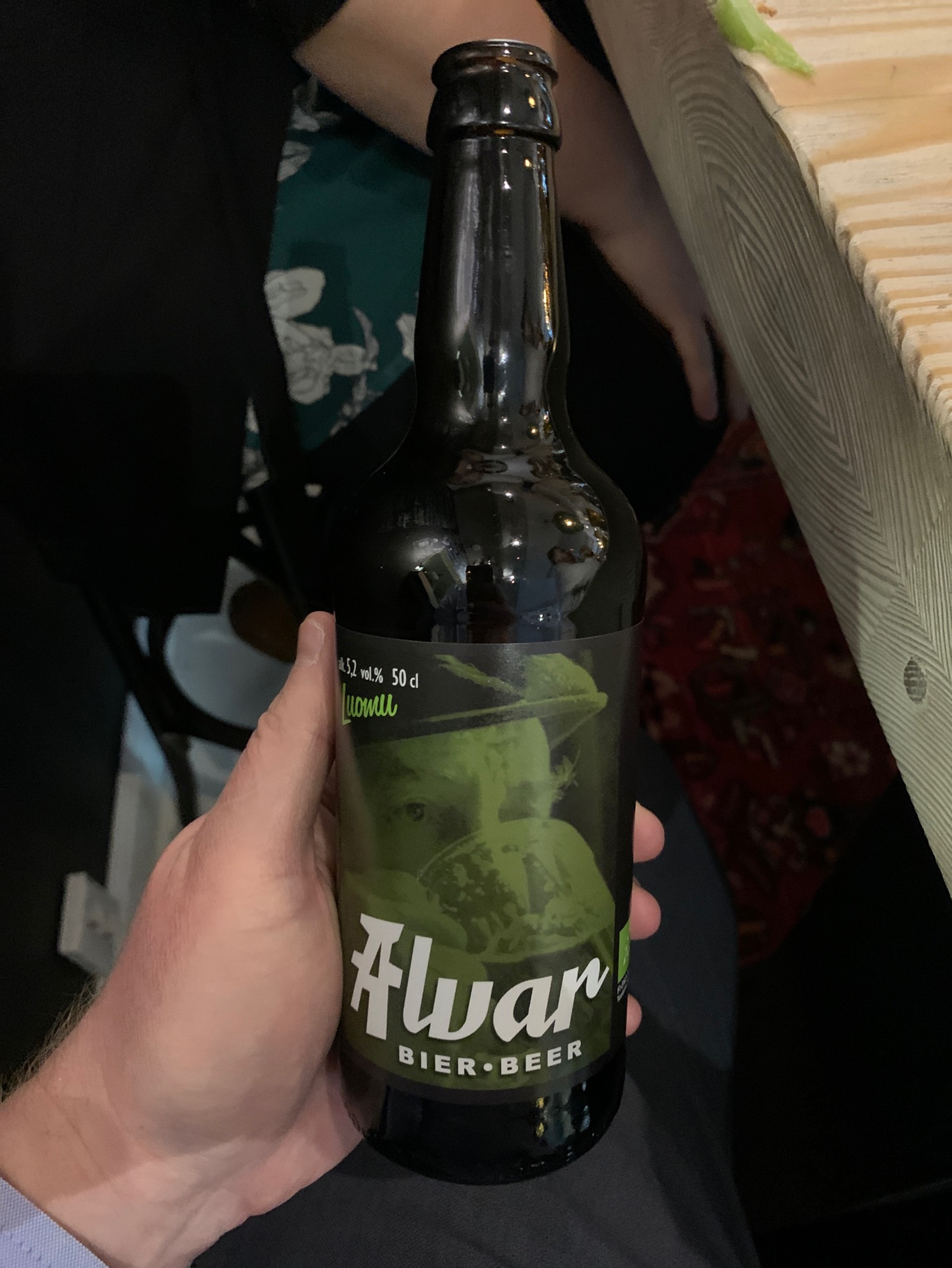 Alvar Luomu, Finland